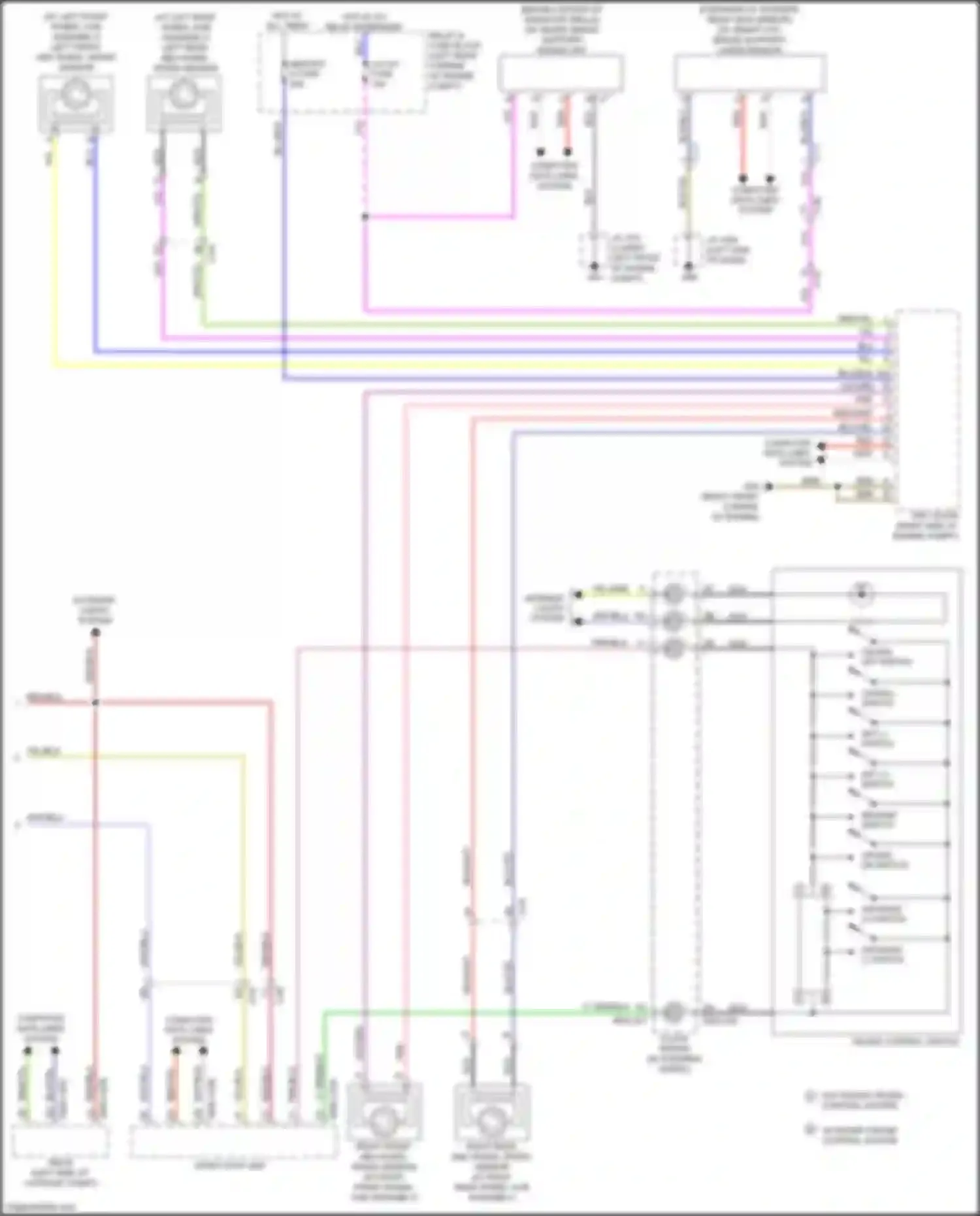 Wiring diagram cancel switch for Mazda 6 GJ facelift (2015-2018) (1 of 1)