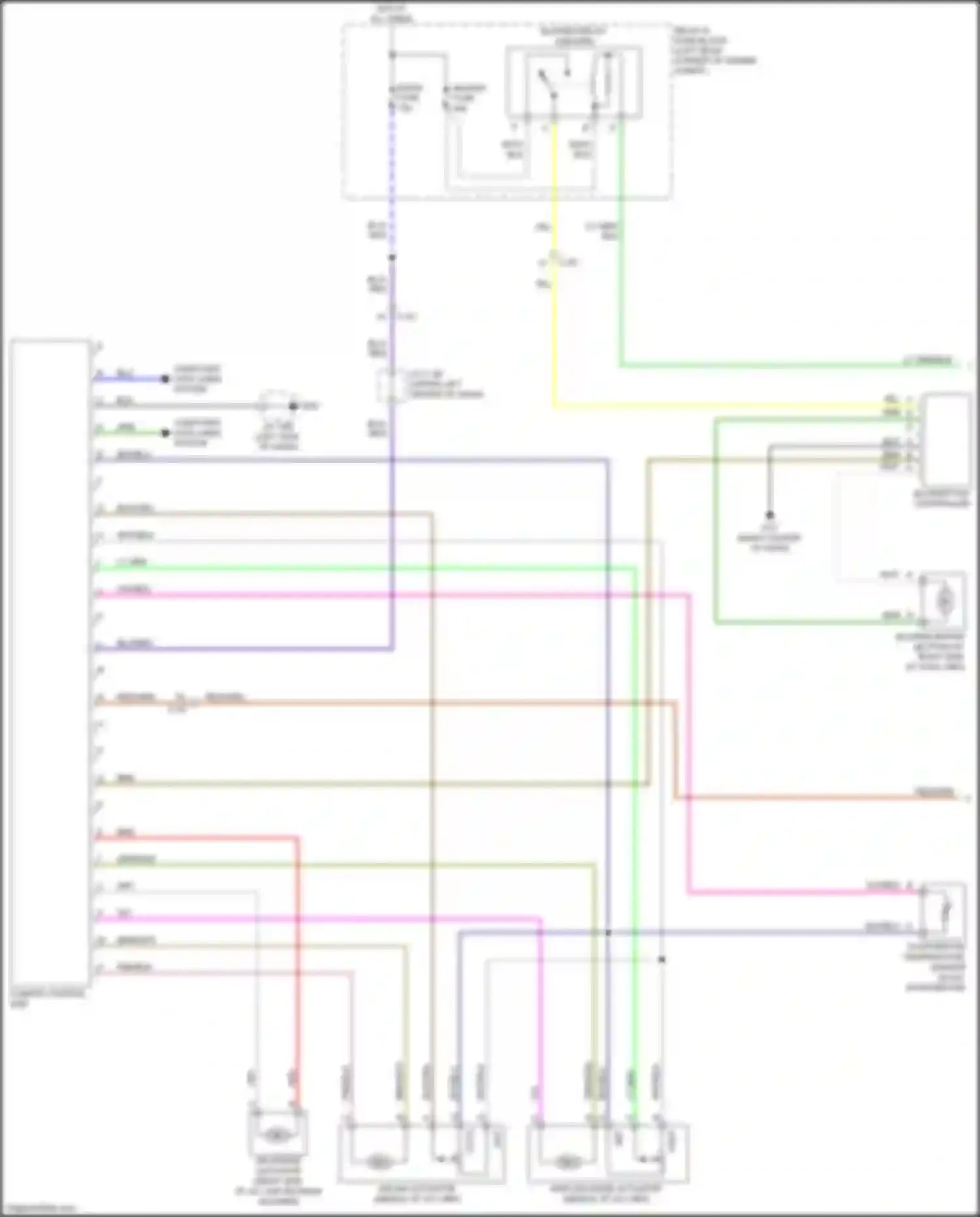 Wiring diagram computer data lines system for Mazda 6 GJ facelift (2015-2018) (5 of 64)