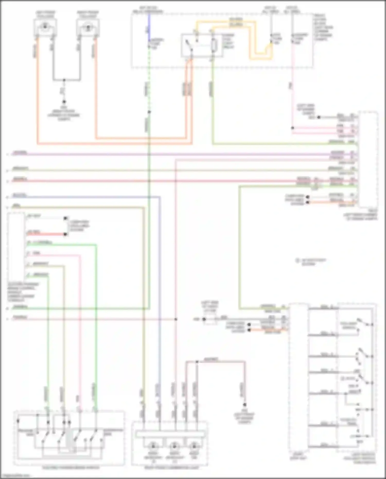 Wiring diagram computer data lines system for Mazda 6 GJ facelift (2015-2018) (60 of 64)