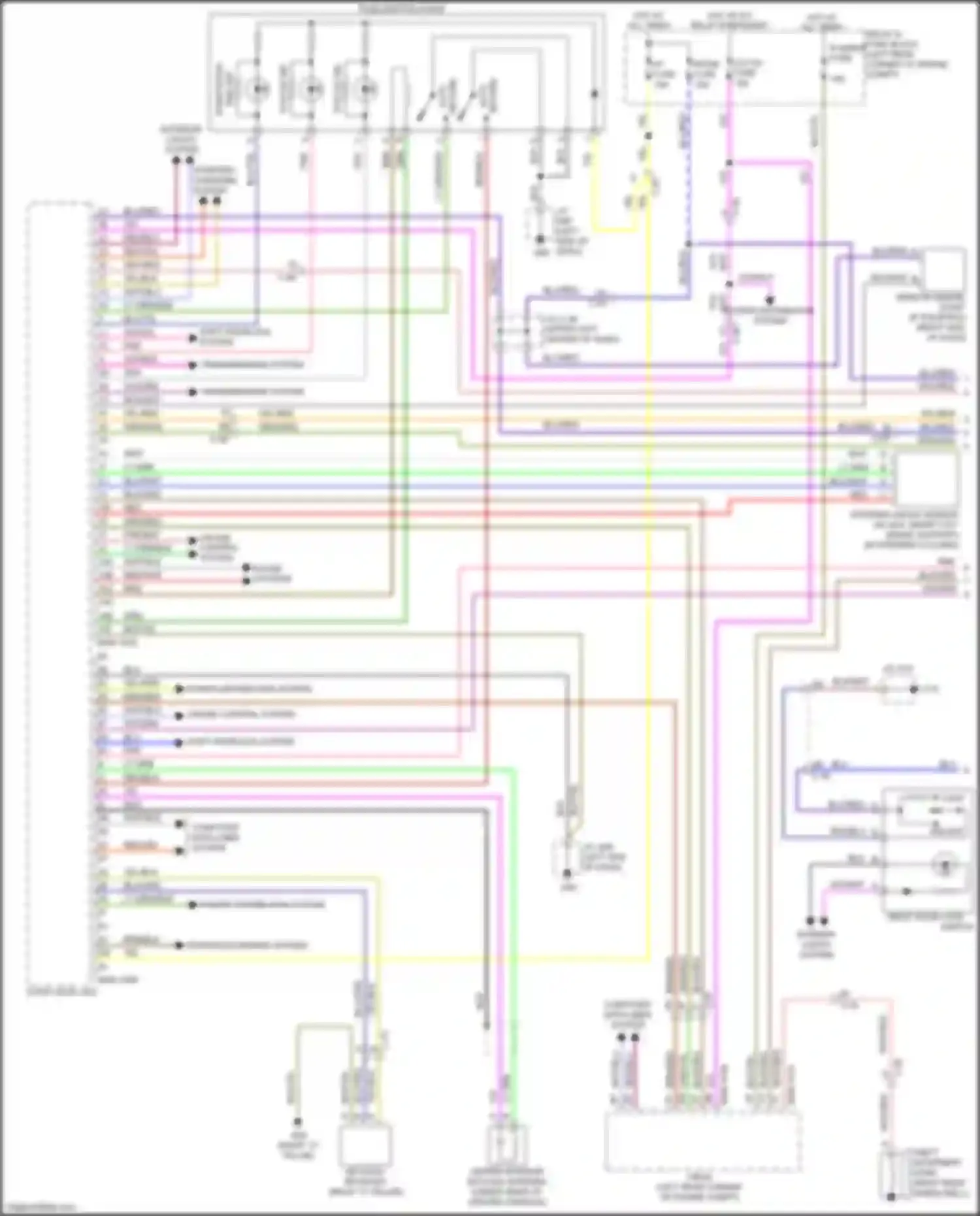 Wiring diagram computer data lines system for Mazda 6 GJ facelift (2015-2018) (51 of 64)