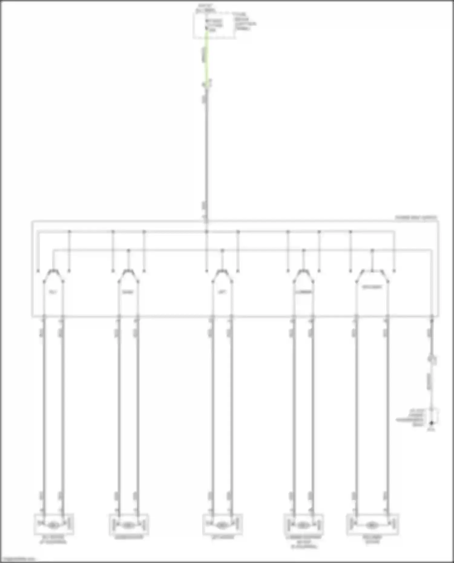 Wiring diagram fuse block for Mazda 6 GJ facelift (2015-2018) (1 of 20)