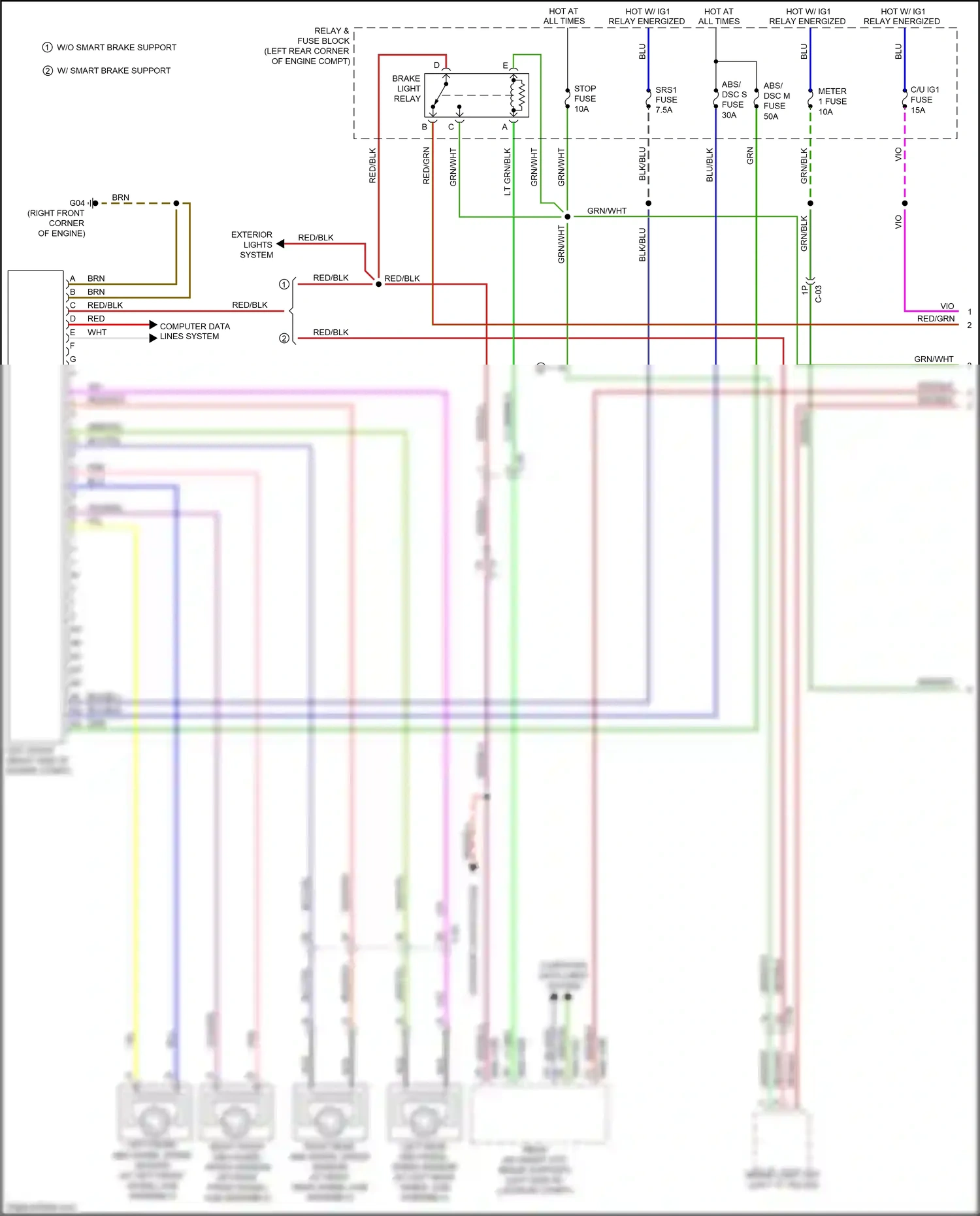 Mazda 6 GJ facelift (2015-2018) grn wiring diagram  (31 of 66)
