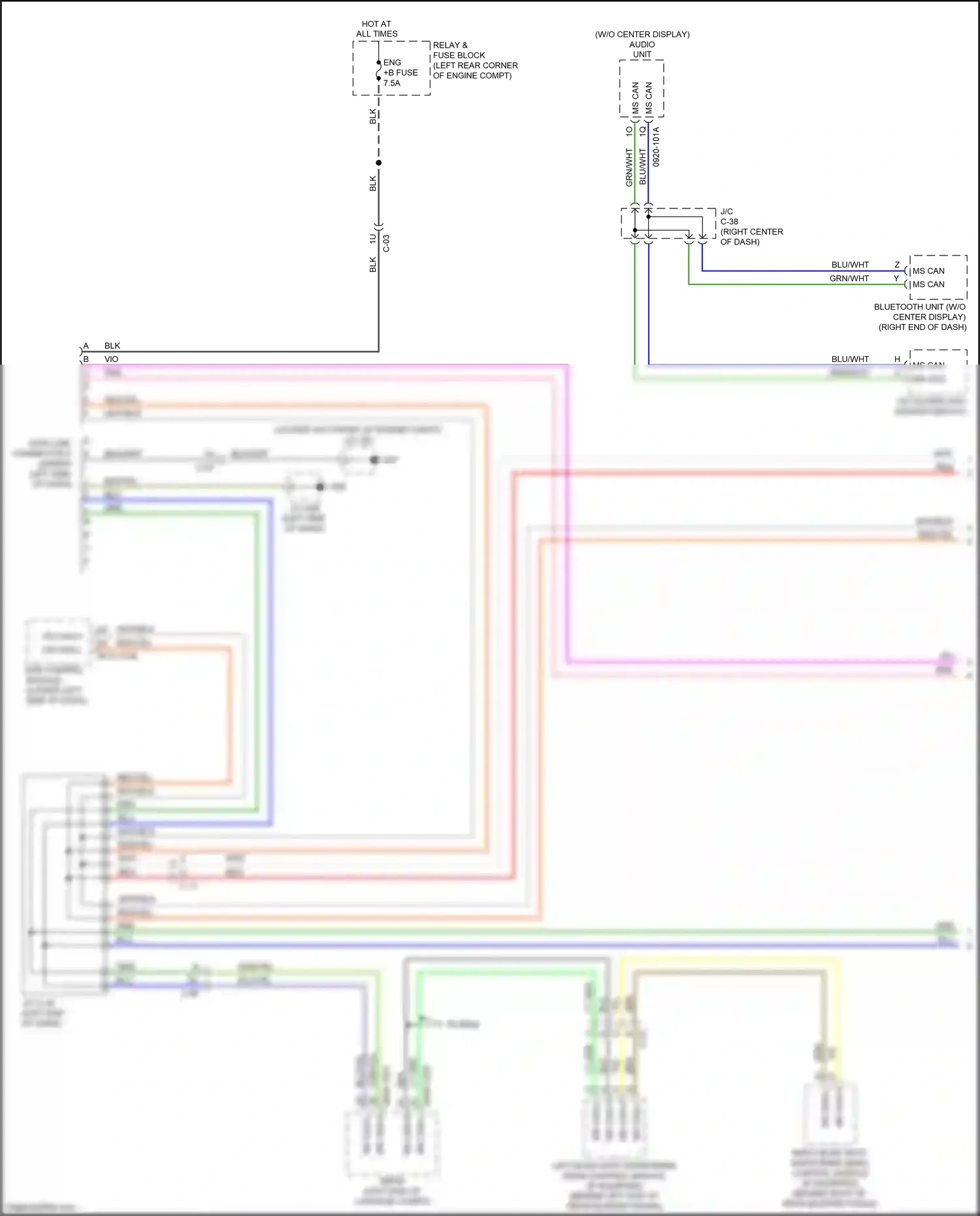 Mazda 6 GJ facelift (2015-2018) grn wiring diagram  (41 of 66)