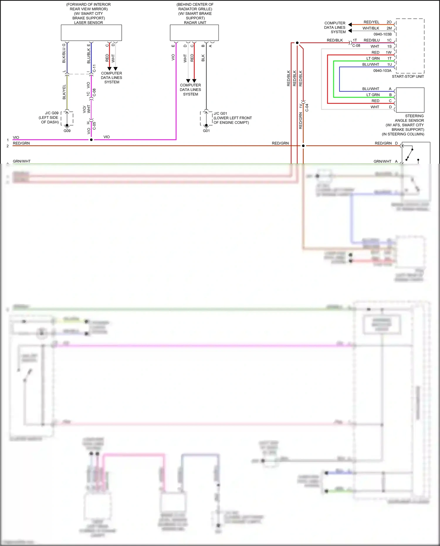 Mazda 6 GJ facelift (2015-2018) grn/blk wiring diagram  (12 of 34)