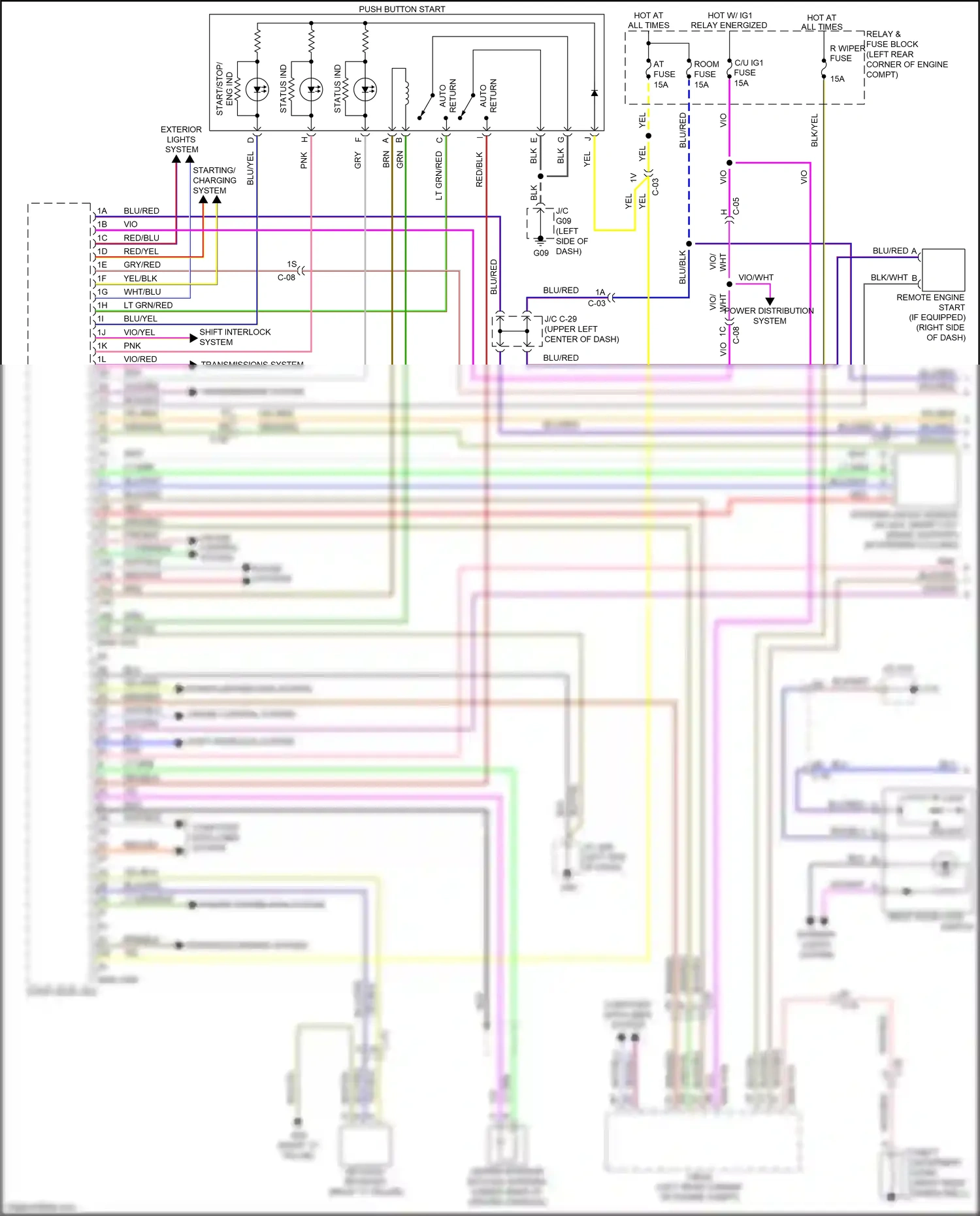 Mazda 6 GJ facelift (2015-2018) grn/red wiring diagram  (11 of 19)