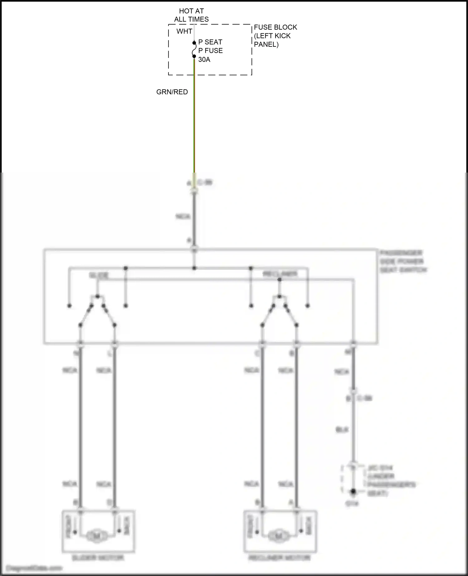 Mazda 6 GJ facelift (2015-2018) grn/red wiring diagram  (7 of 19)