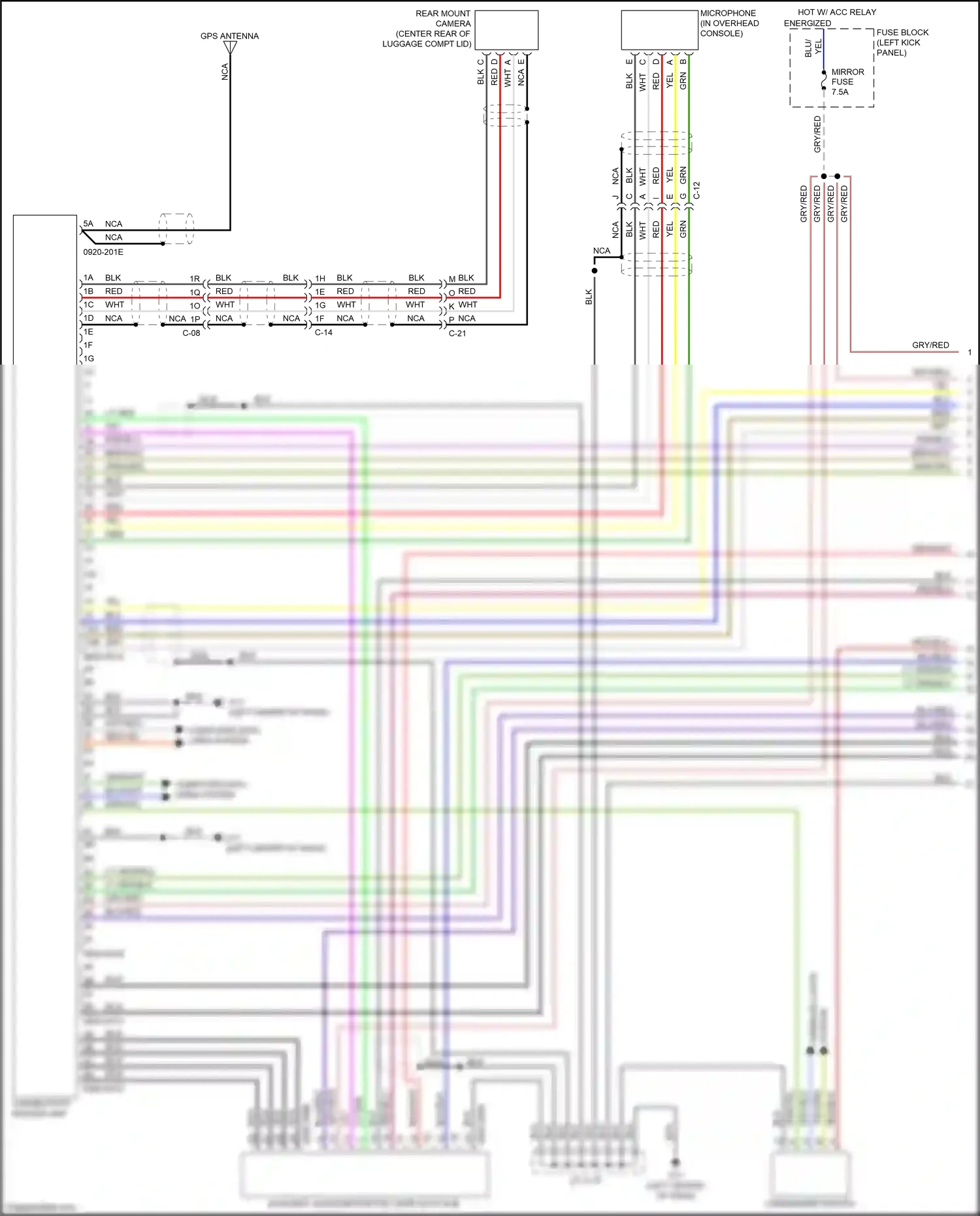 Mazda 6 GJ facelift (2015-2018) gry wiring diagram  (10 of 46)