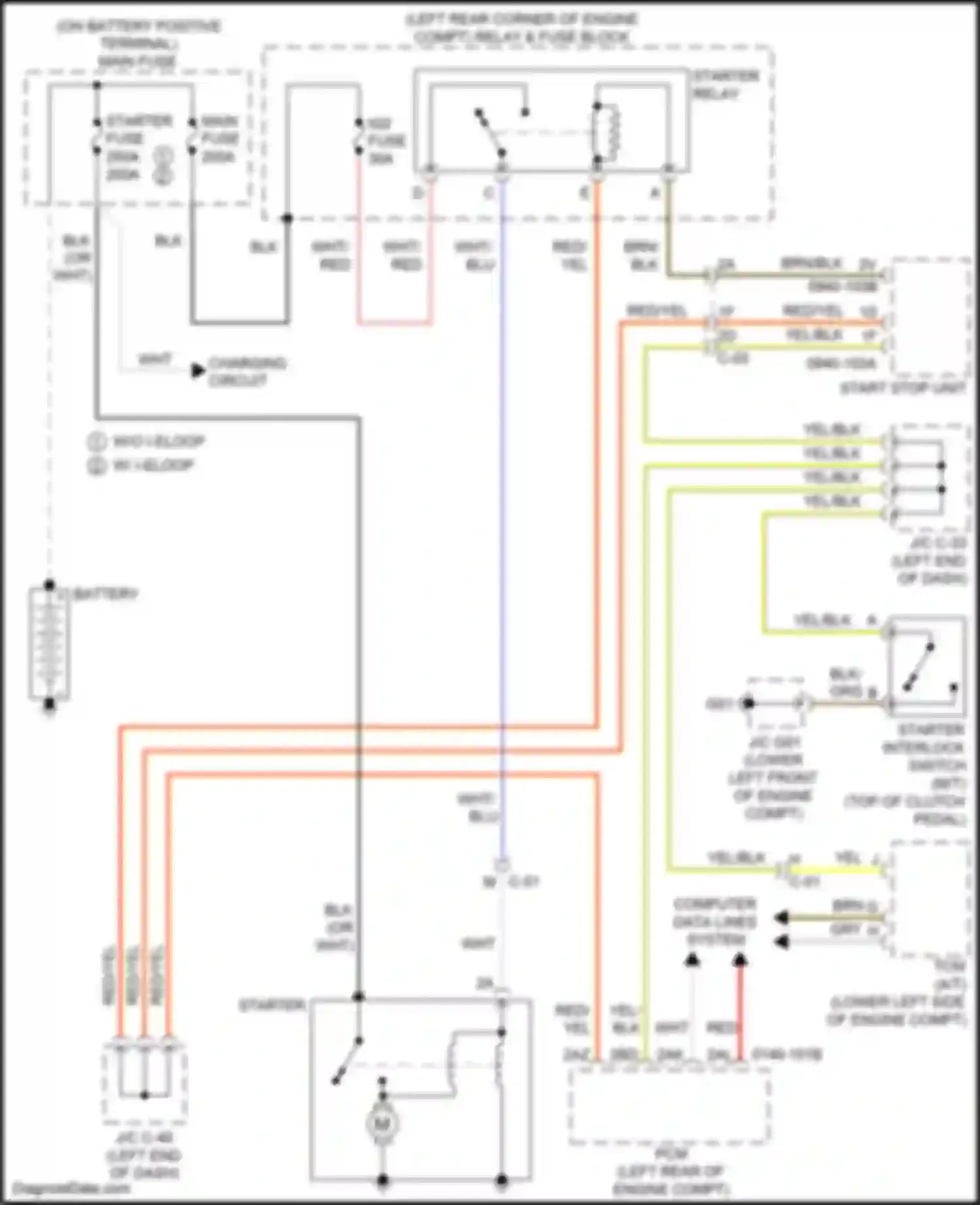 Wiring diagram (or for Mazda 6 GJ facelift (2015-2018) (1 of 1)