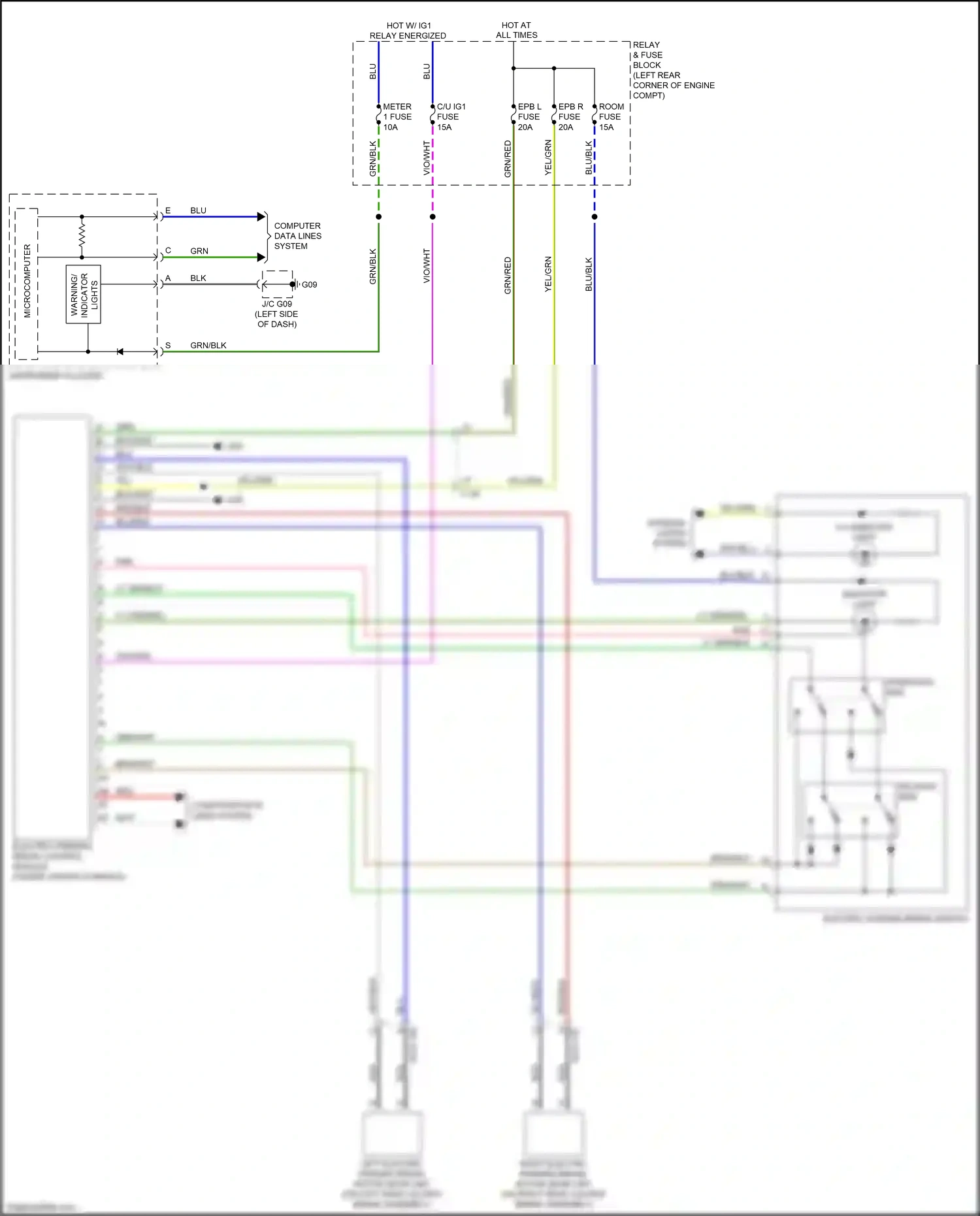 Mazda 6 GJ facelift (2015-2018) pnk wiring diagram  (5 of 44)