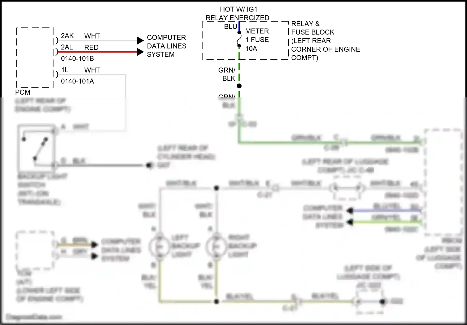 Mazda 6 GJ facelift (2015-2018) red wiring diagram  (21 of 62)