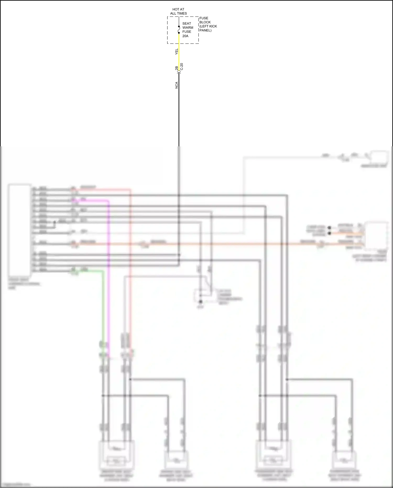 Mazda 6 GJ facelift (2015-2018) red/yel wiring diagram  (15 of 44)