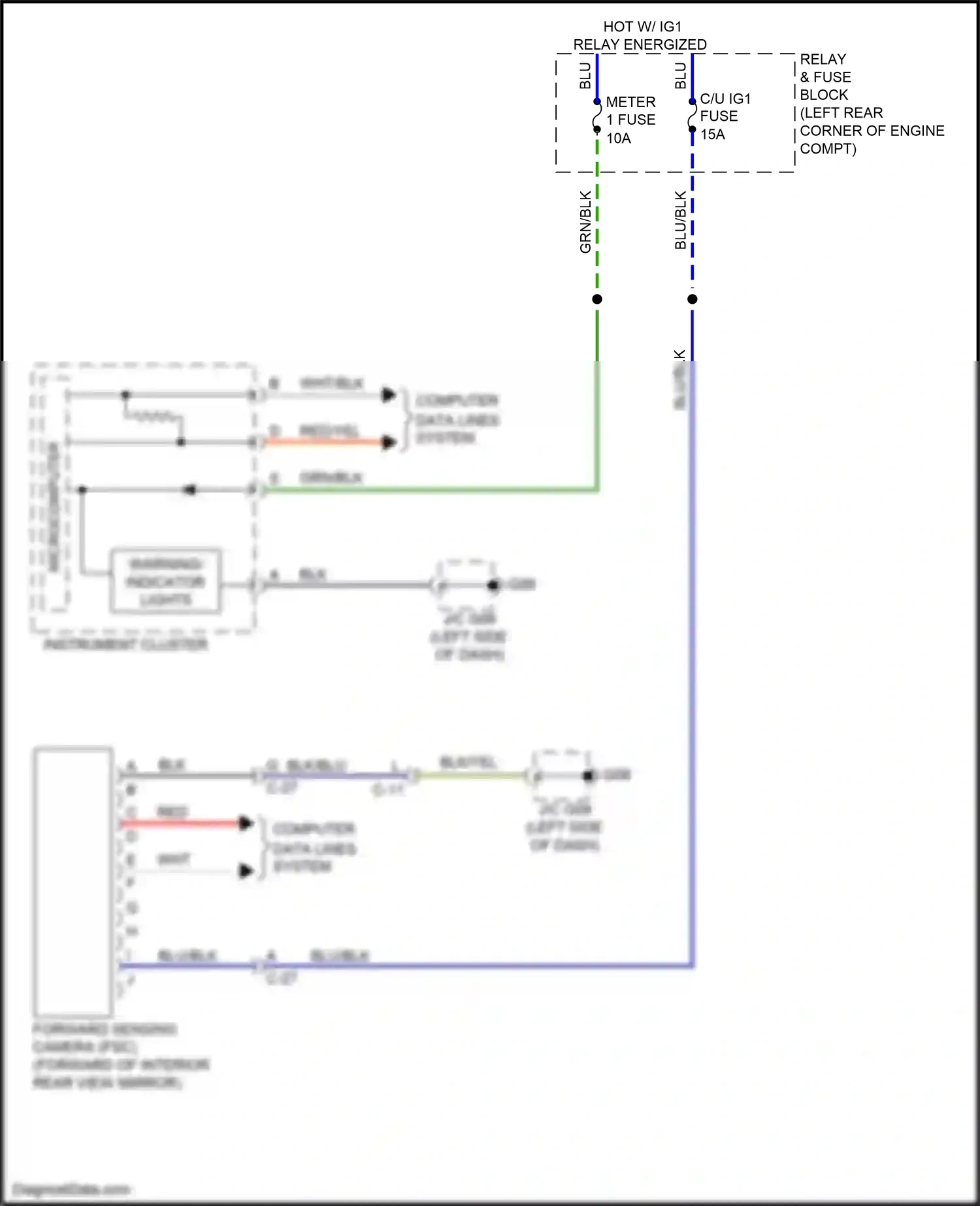 Mazda 6 GJ facelift (2015-2018) relay energized wiring diagram  (28 of 33)