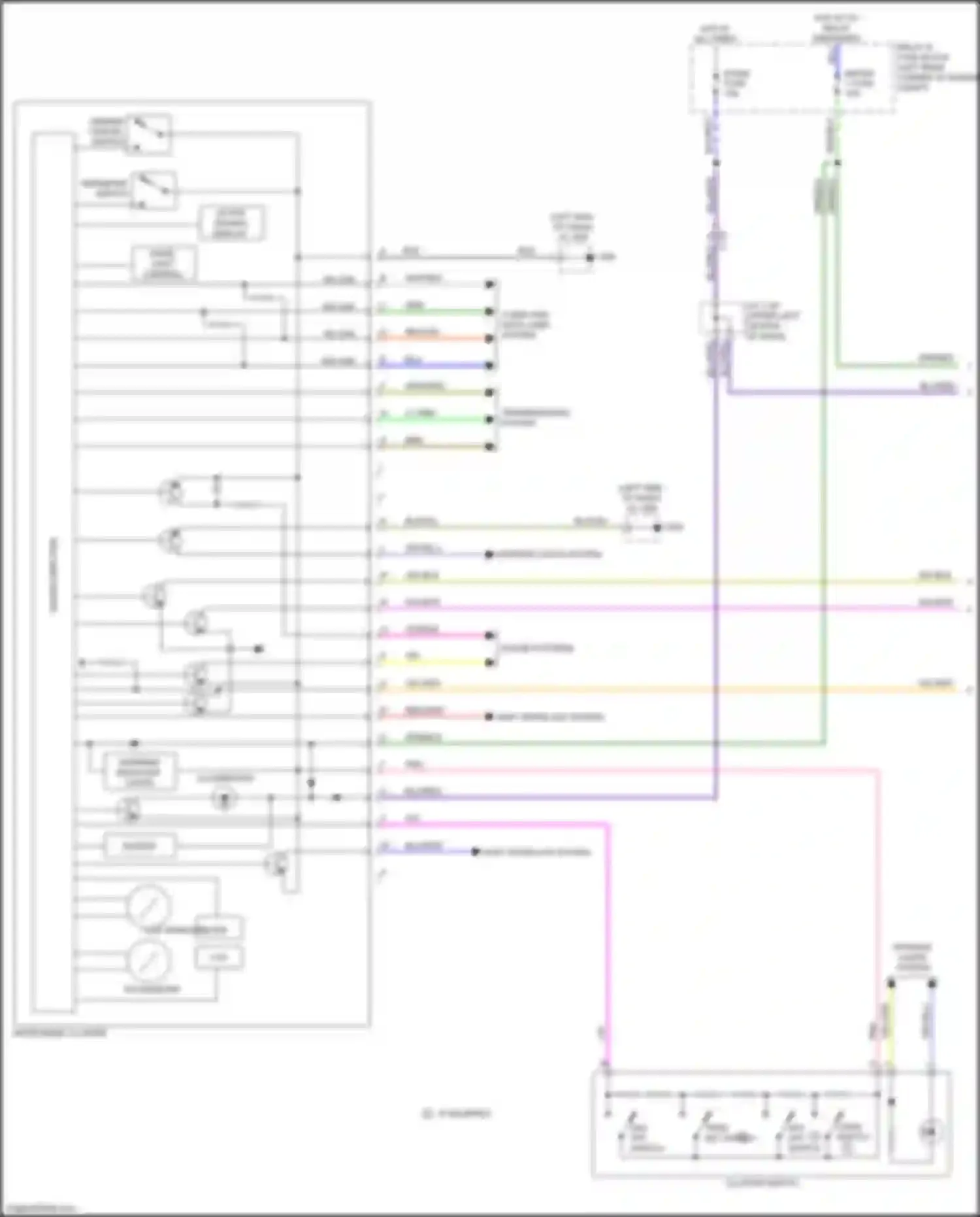 Wiring diagram relay & fuse block for Mazda 6 GJ facelift (2015-2018) (48 of 55)
