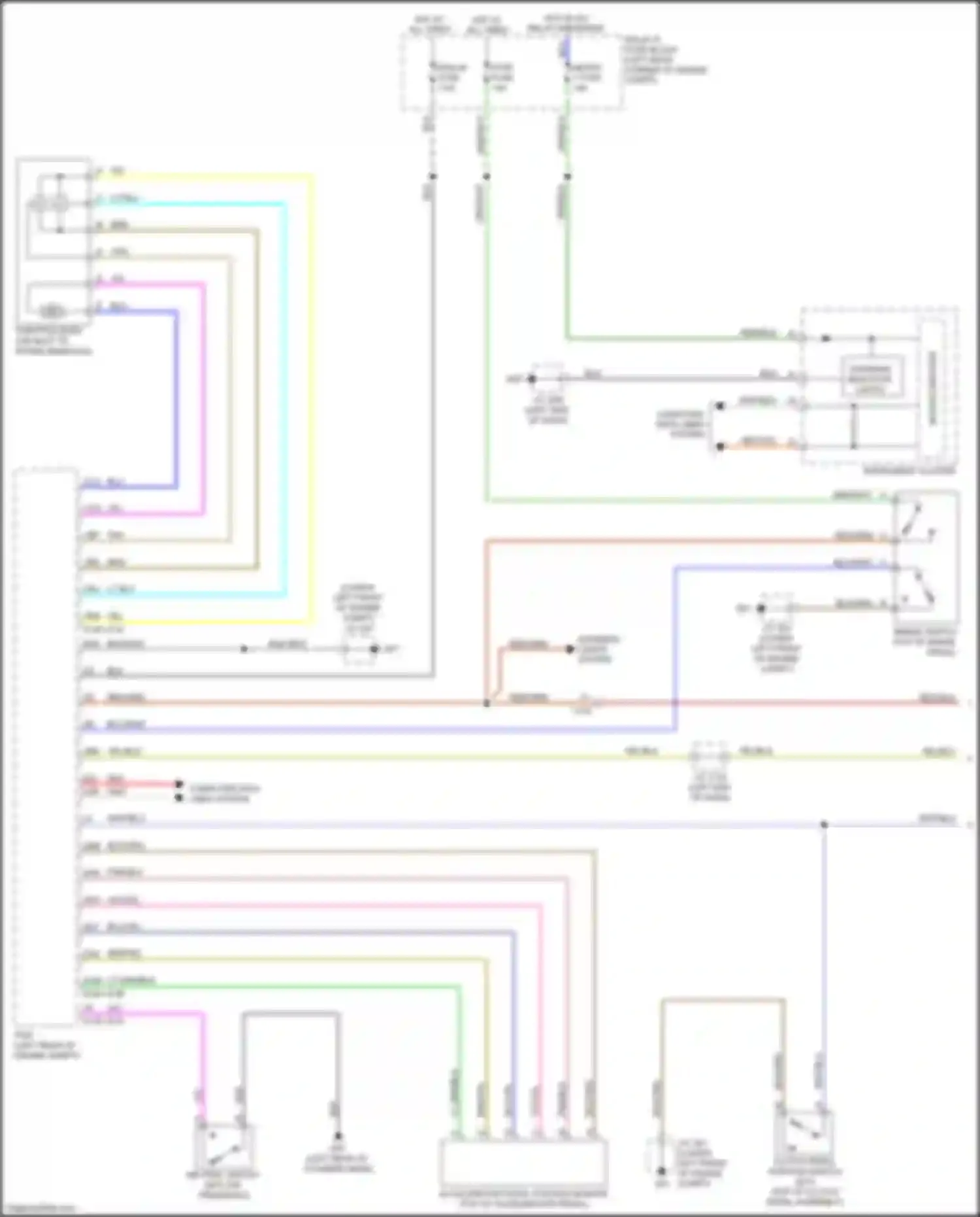 Wiring diagram stop fuse for Mazda 6 GJ facelift (2015-2018) (2 of 6)
