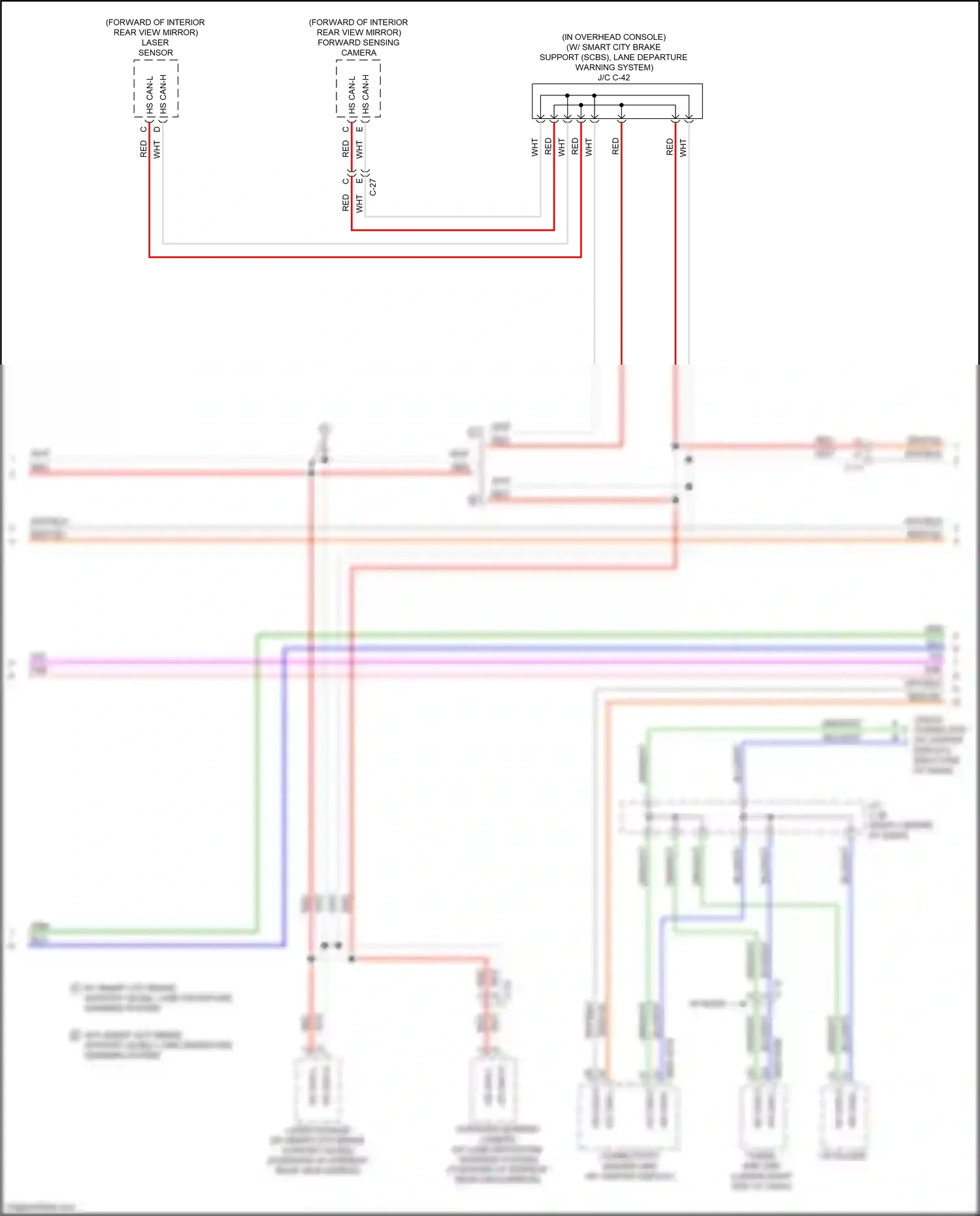 Mazda 6 GJ facelift (2015-2018) tuner, amp unit wiring diagram  (1 of 5)
