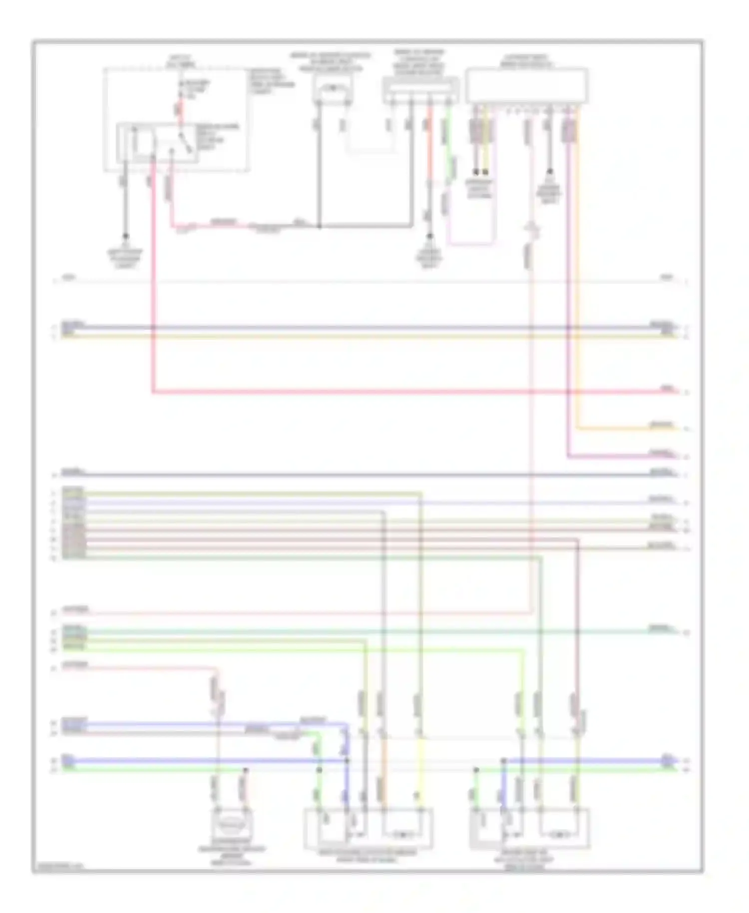 6 Mazda GJ (2012-2015): Automatic a/c circuit (2 of 3)