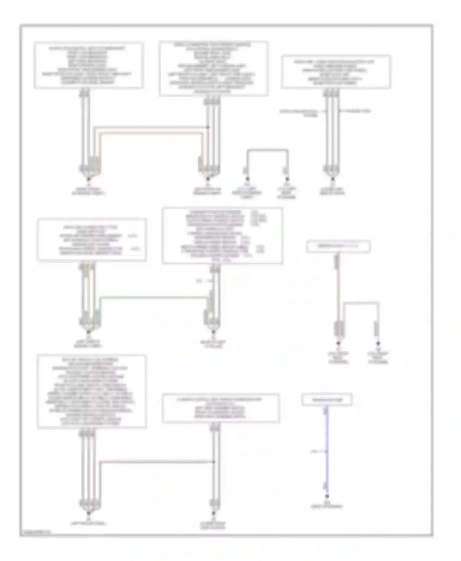 6 Mazda GJ (2012-2015): Ground distribution circuit (1 of 2)