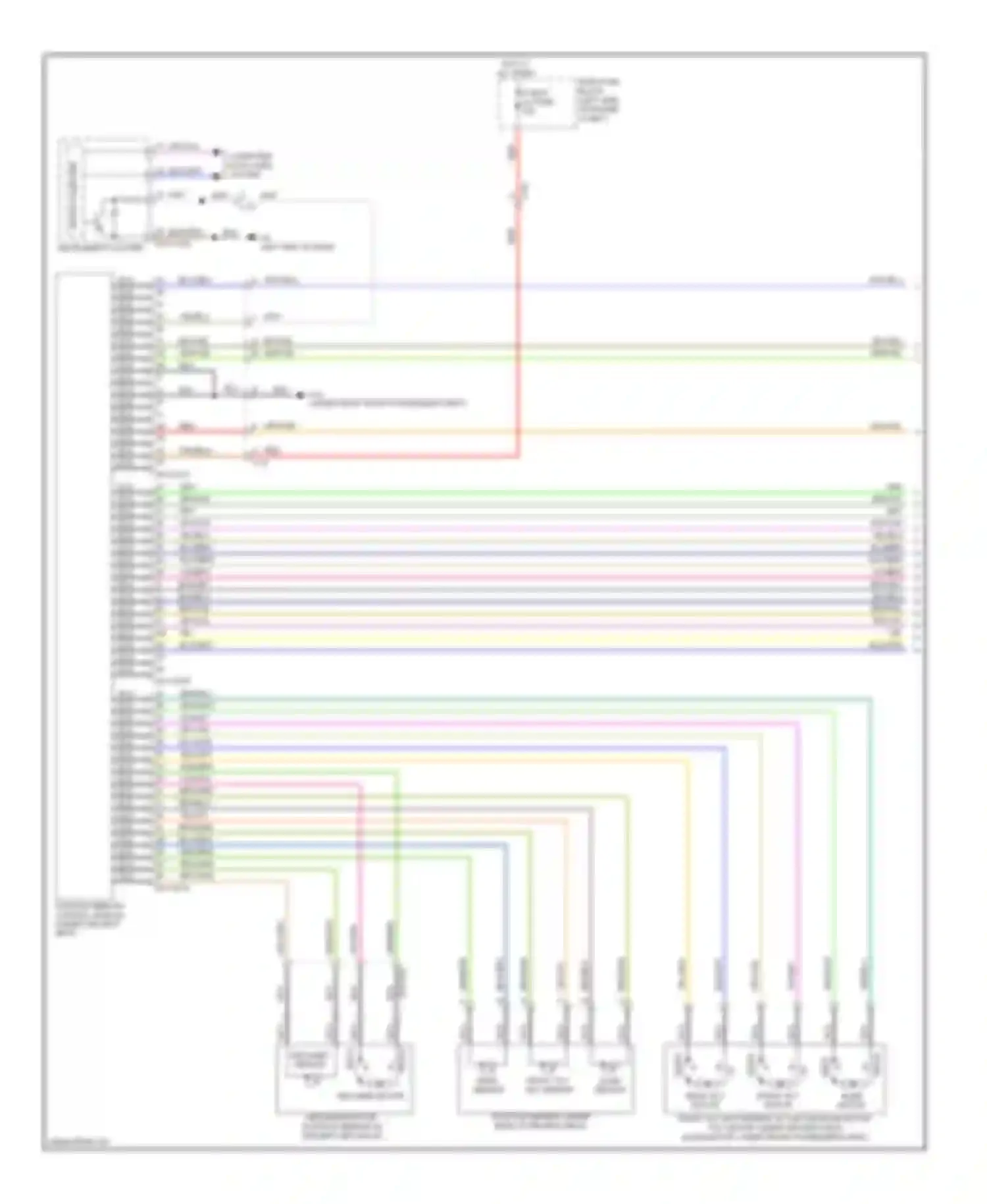 6 Mazda GJ (2012-2015): Memory systems circuit (1 of 2)