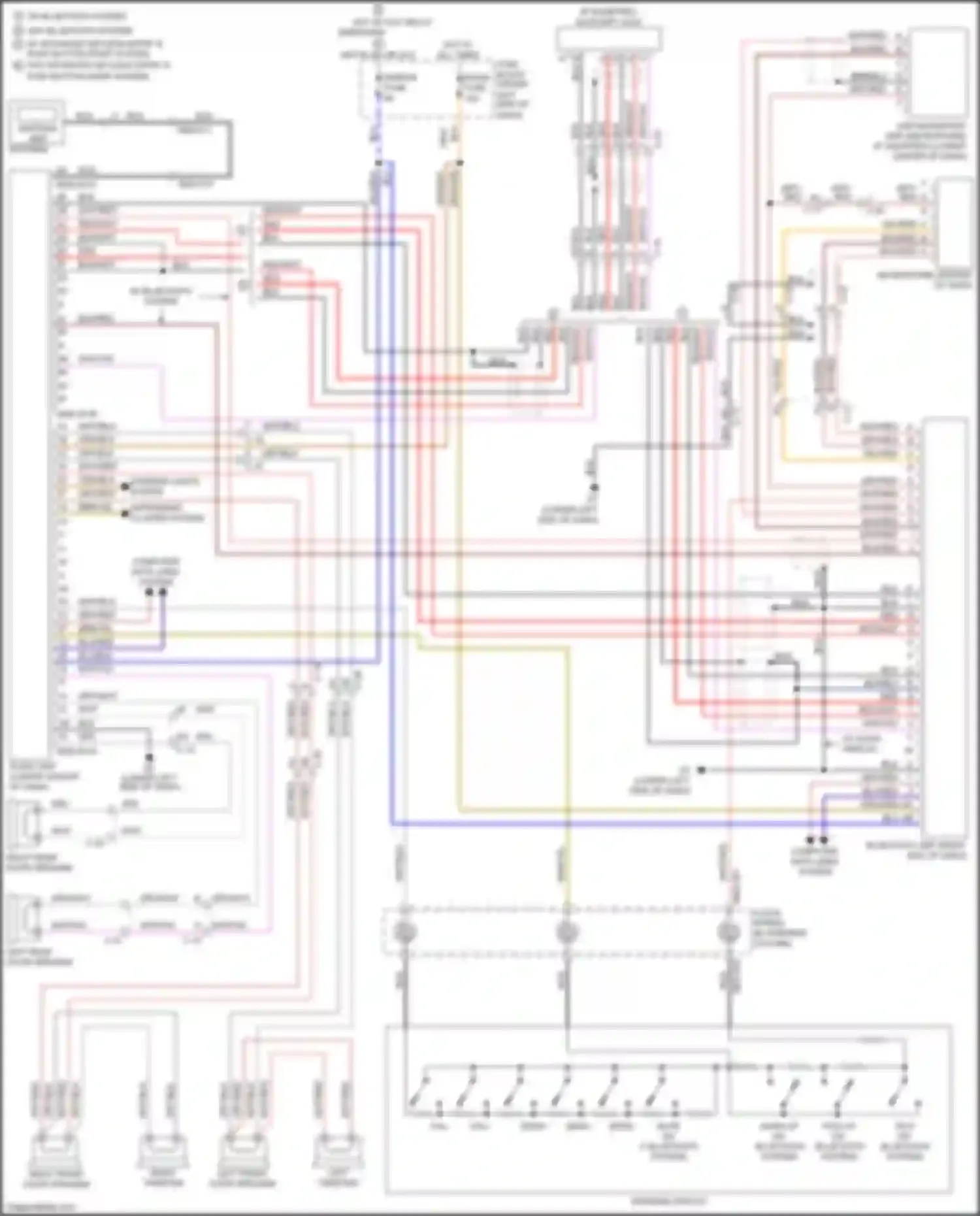 6 Mazda GJ (2012-2015): Navigation circuit, w/o bose
