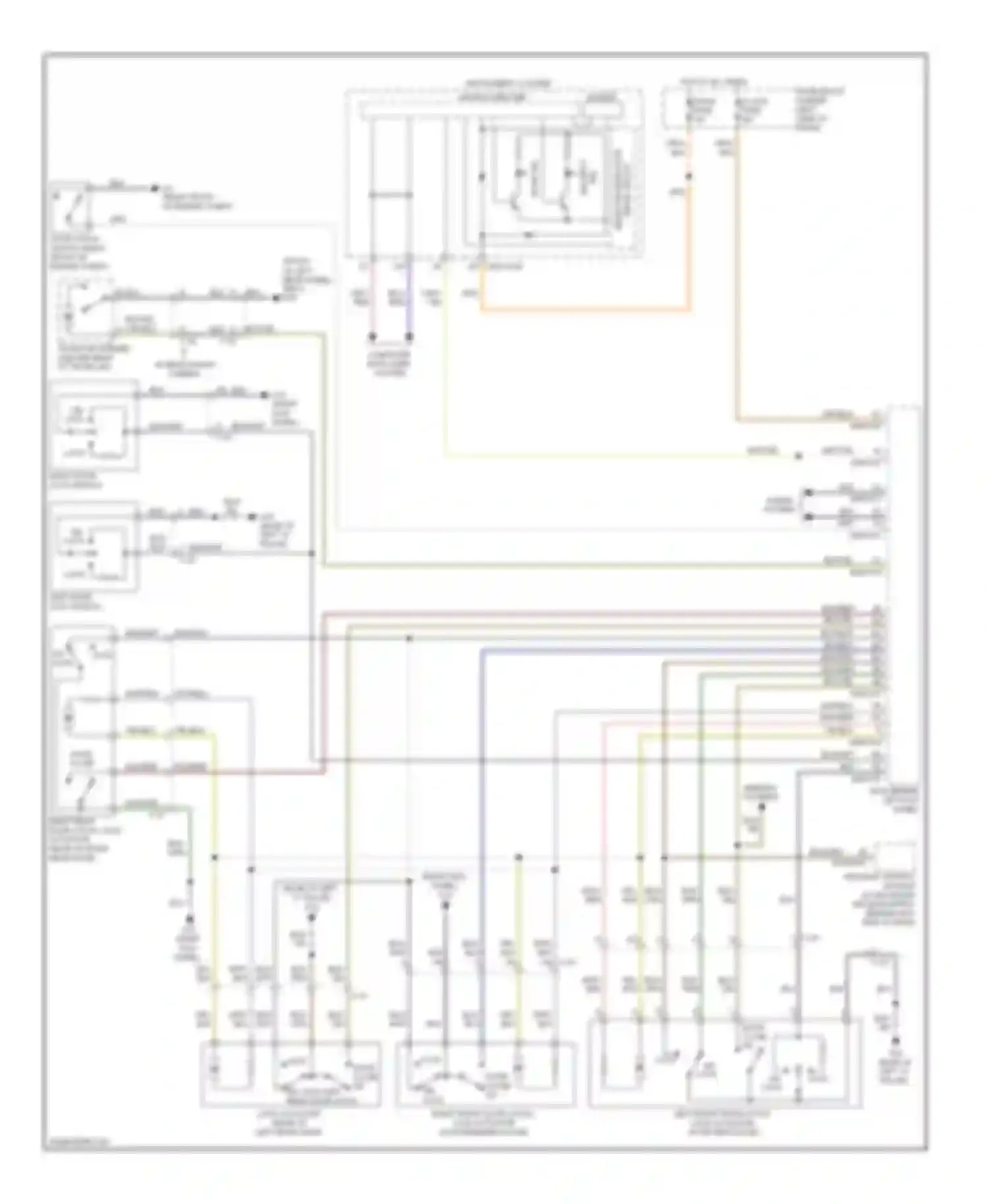 6 Mazda GJ (2012-2015): Door lock circuit
