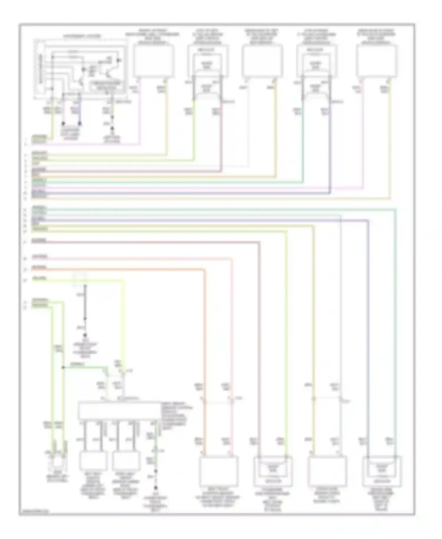 6 Mazda GJ (2012-2015): Supplemental restraints circuit (2 of 2)