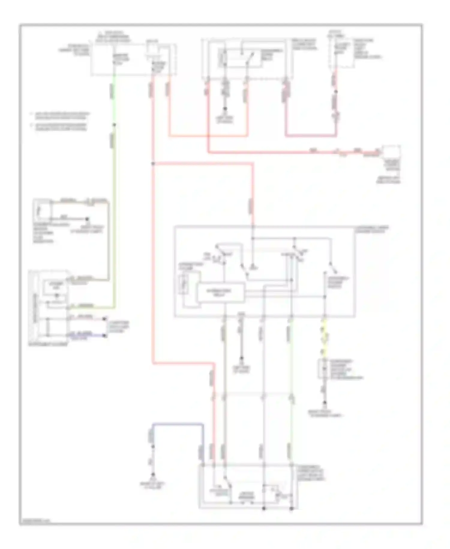 6 Mazda GJ (2012-2015): Wiper/washer circuit, without auto wiper system