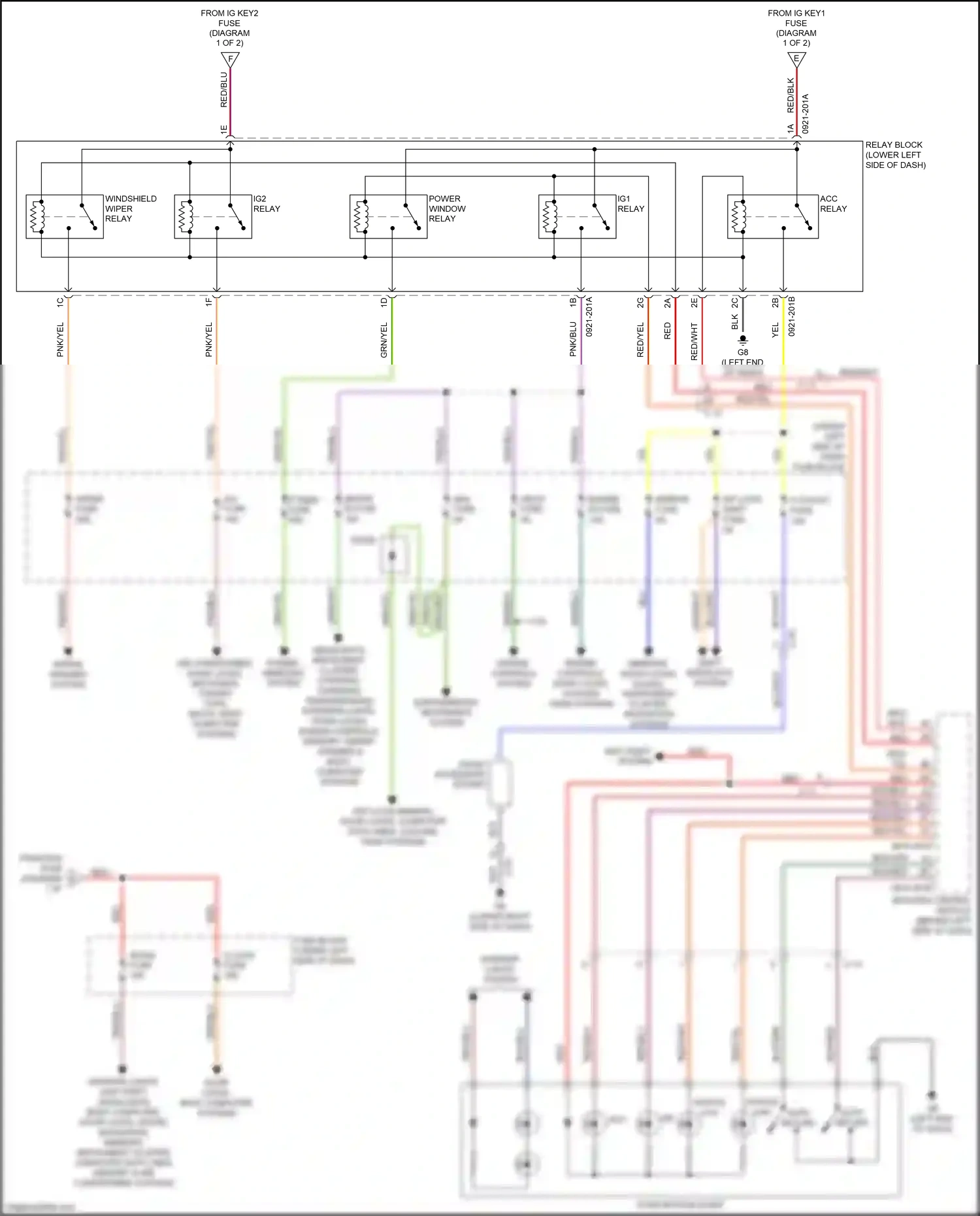 Mazda 6 GJ (2012-2015) a/c fuse wiring diagram  (7 of 10)