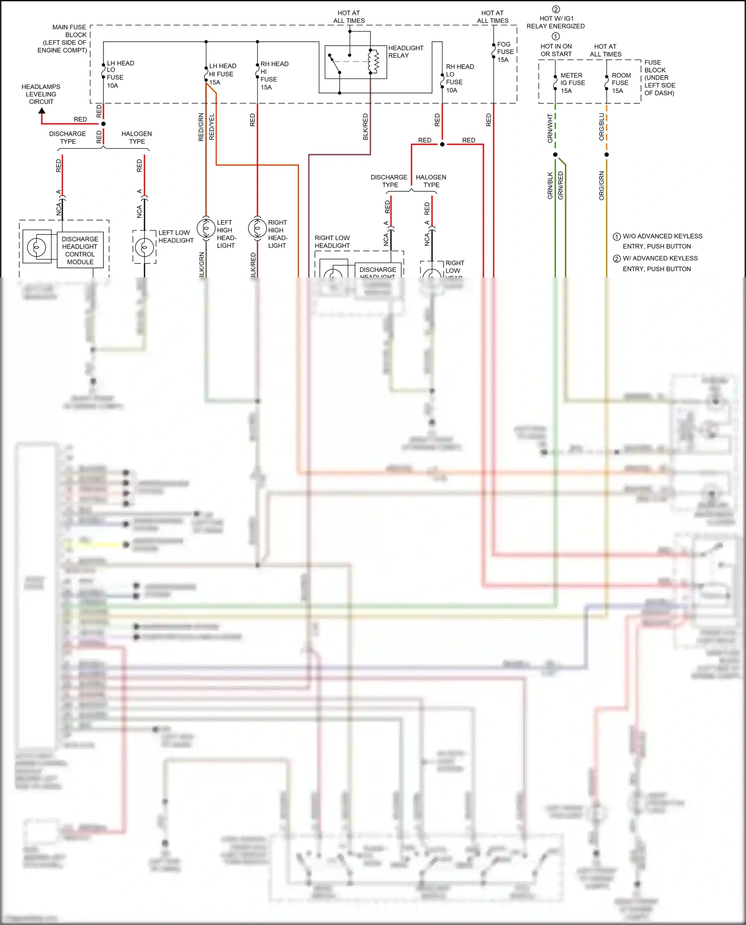 Mazda 6 GJ (2012-2015) (behind left kick panel) wiring diagram  (4 of 7)