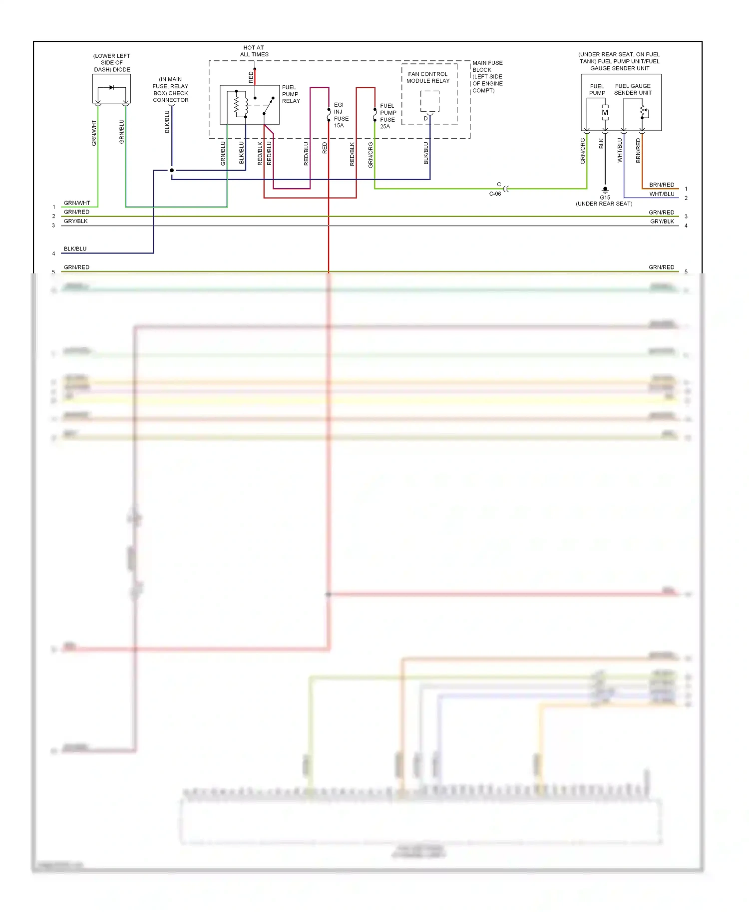 Mazda 6 GJ (2012-2015) blk wiring diagram  (70 of 98)