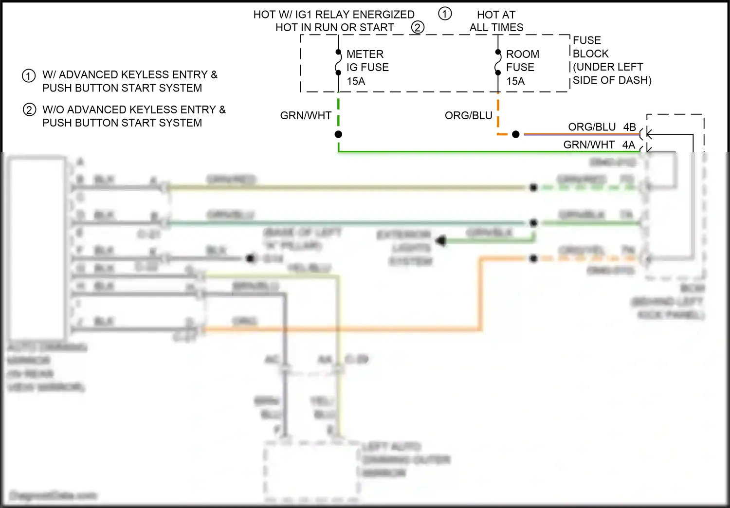 Mazda 6 GJ (2012-2015) blu wiring diagram  (31 of 55)