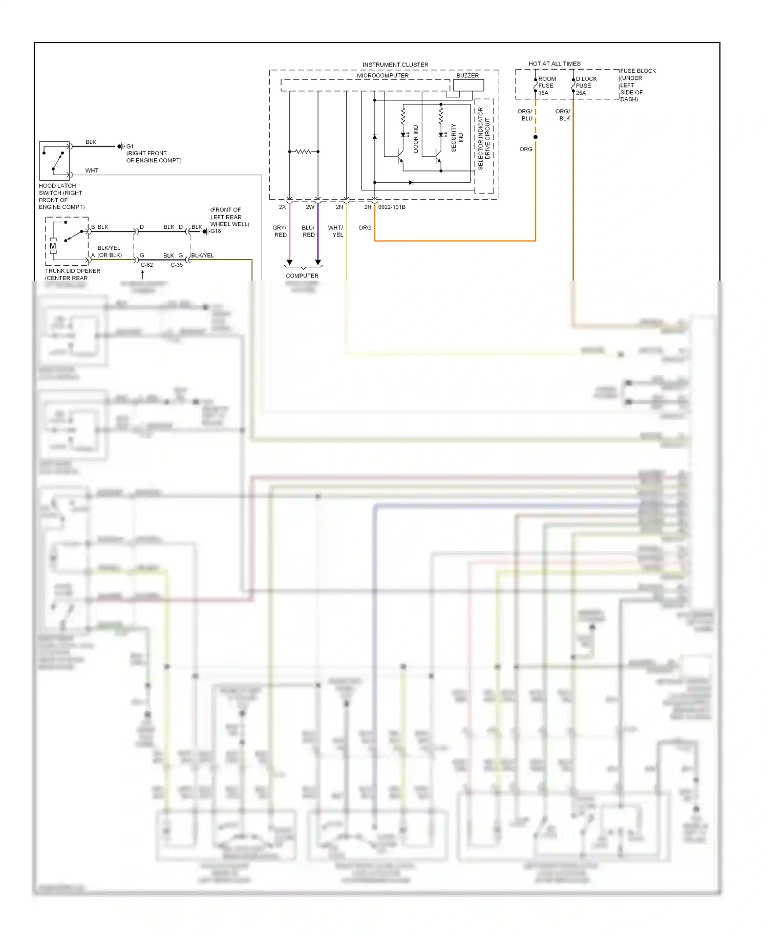 Mazda 6 GJ (2012-2015) blu wiring diagram  (3 of 55)
