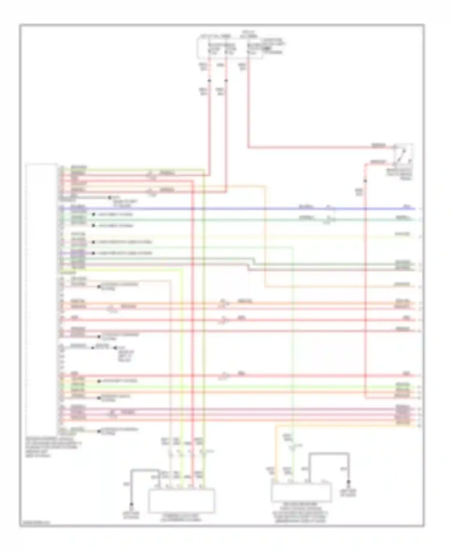 Wiring diagram blu/red for Mazda 6 GJ (2012-2015) (24 of 42)