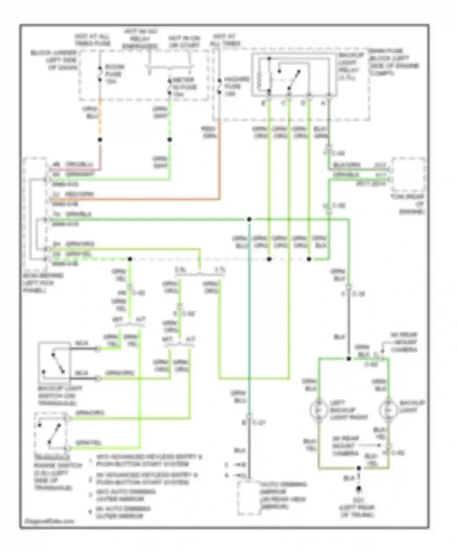 Wiring diagram c-35 for Mazda 6 GJ (2012-2015) (1 of 10)