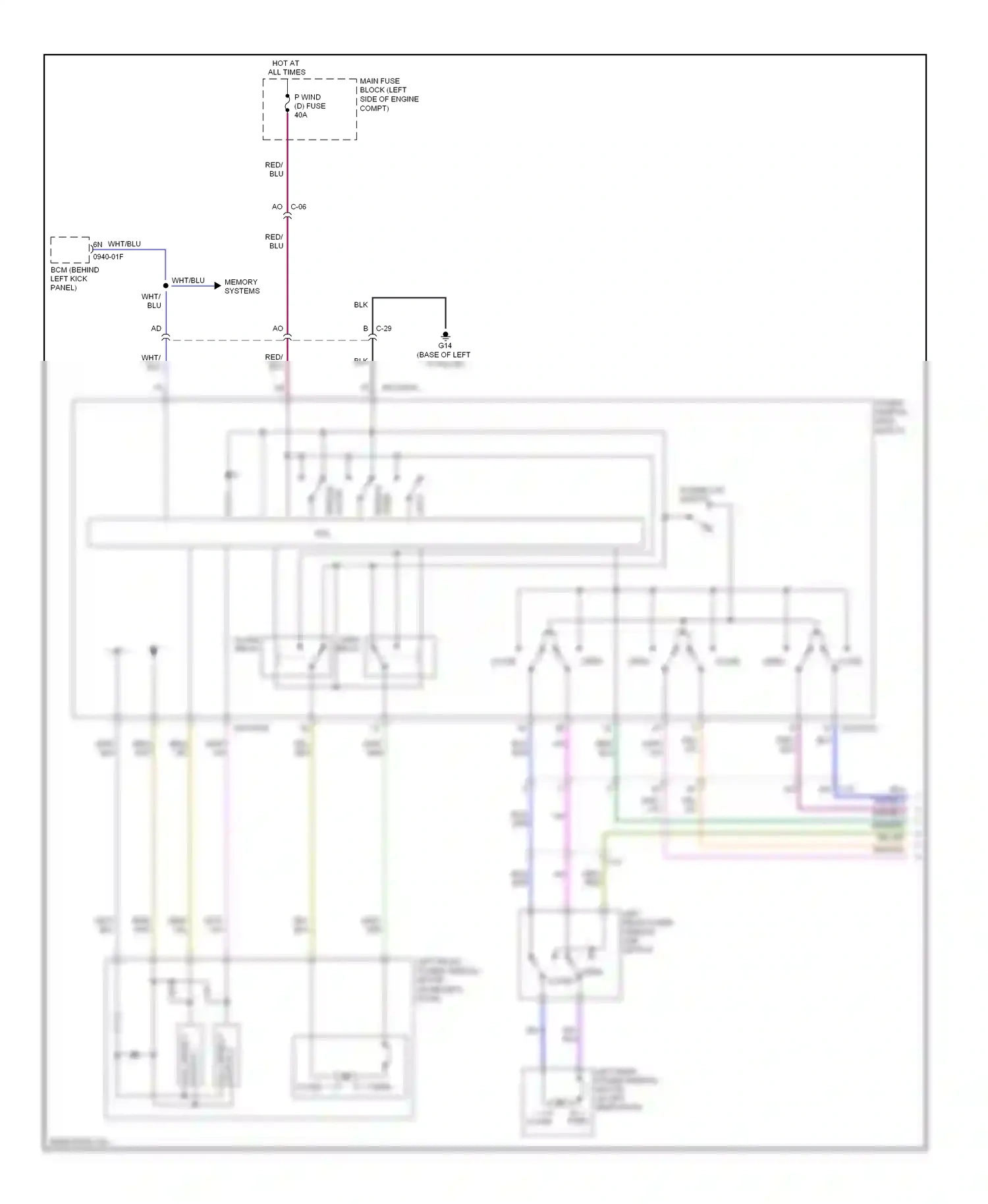 Mazda 6 GJ (2012-2015) close wiring diagram  (7 of 7)