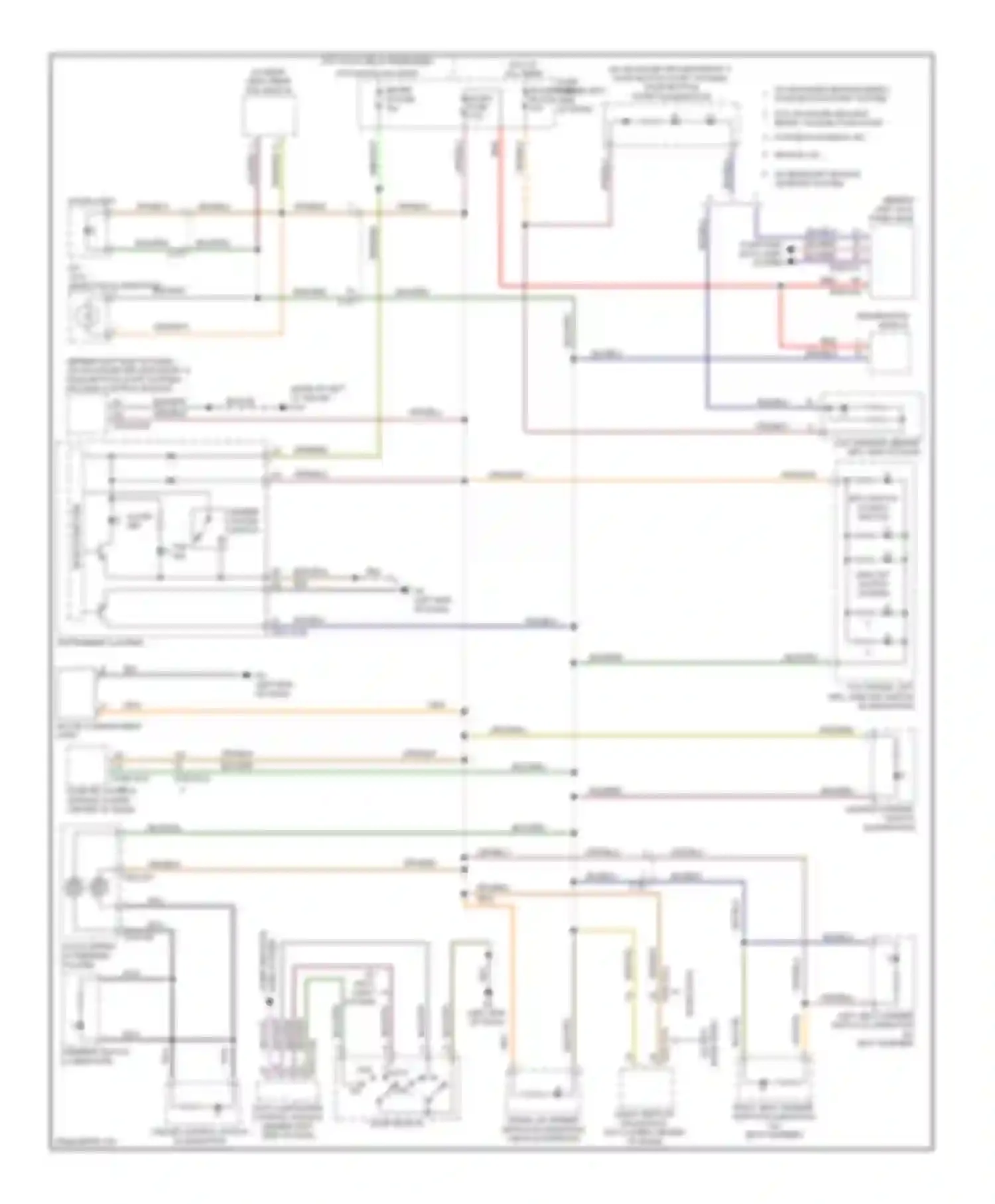 Wiring diagram glove compartment light for Mazda 6 GJ (2012-2015) (1 of 1)