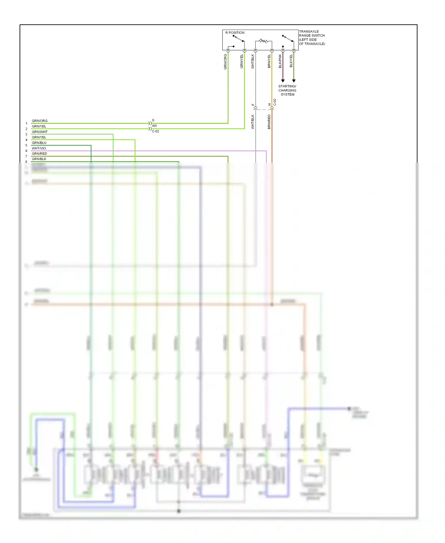Mazda 6 GJ (2012-2015) grn/org wiring diagram  (12 of 20)