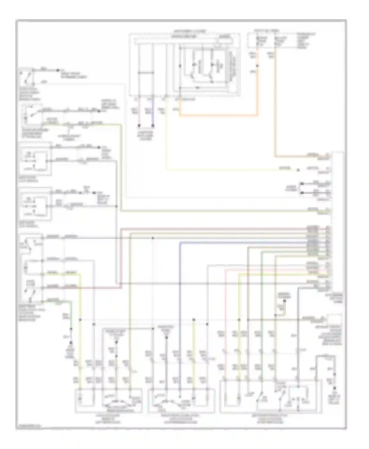 Wiring diagram lock un- lock un- lock lock for Mazda 6 GJ (2012-2015) (1 of 2)