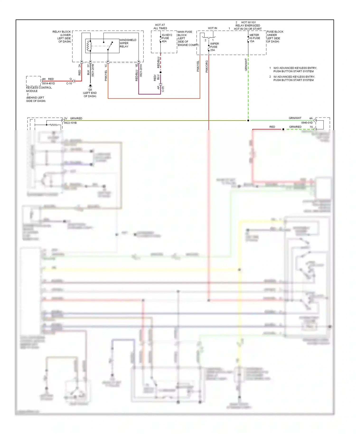 Mazda 6 GJ (2012-2015) off wiring diagram  (8 of 9)