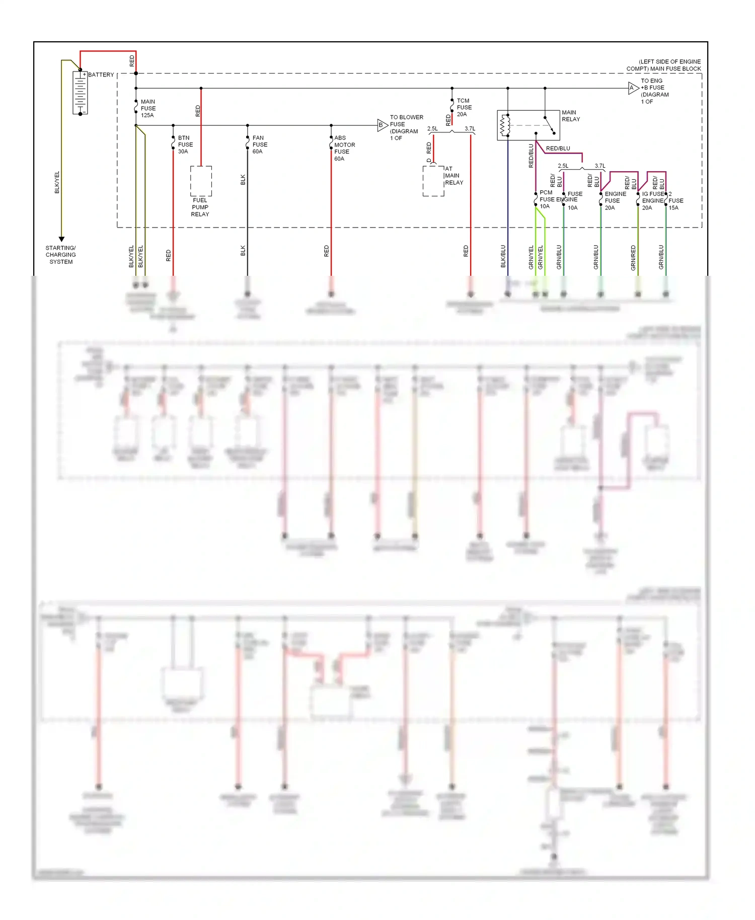 Mazda 6 GJ (2012-2015) rear blower relay wiring diagram  (3 of 4)