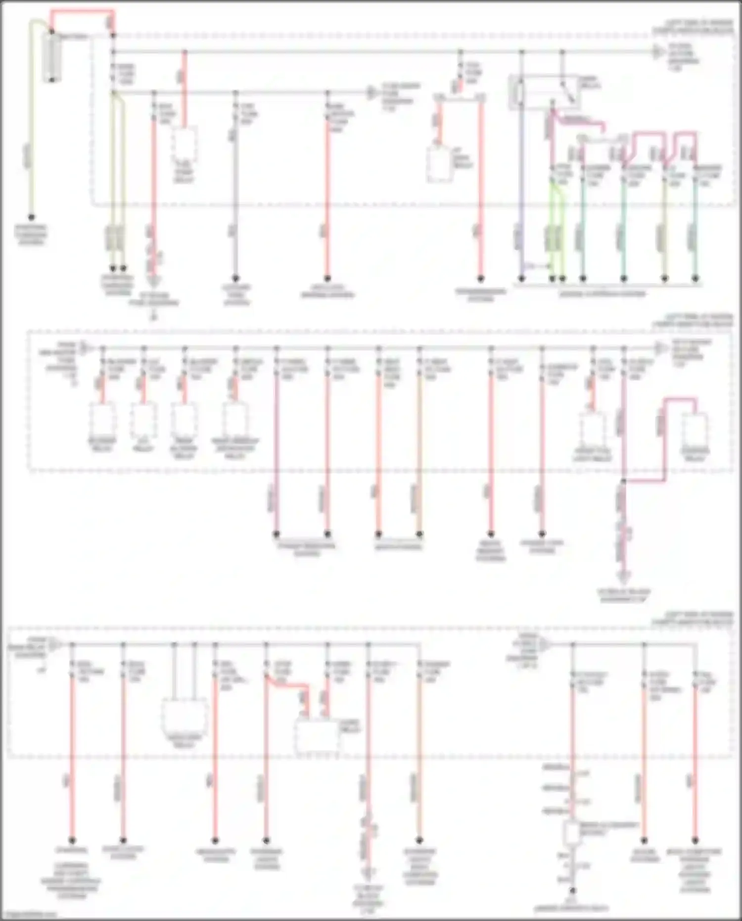 Wiring diagram red/org for Mazda 6 GJ (2012-2015) (7 of 14)