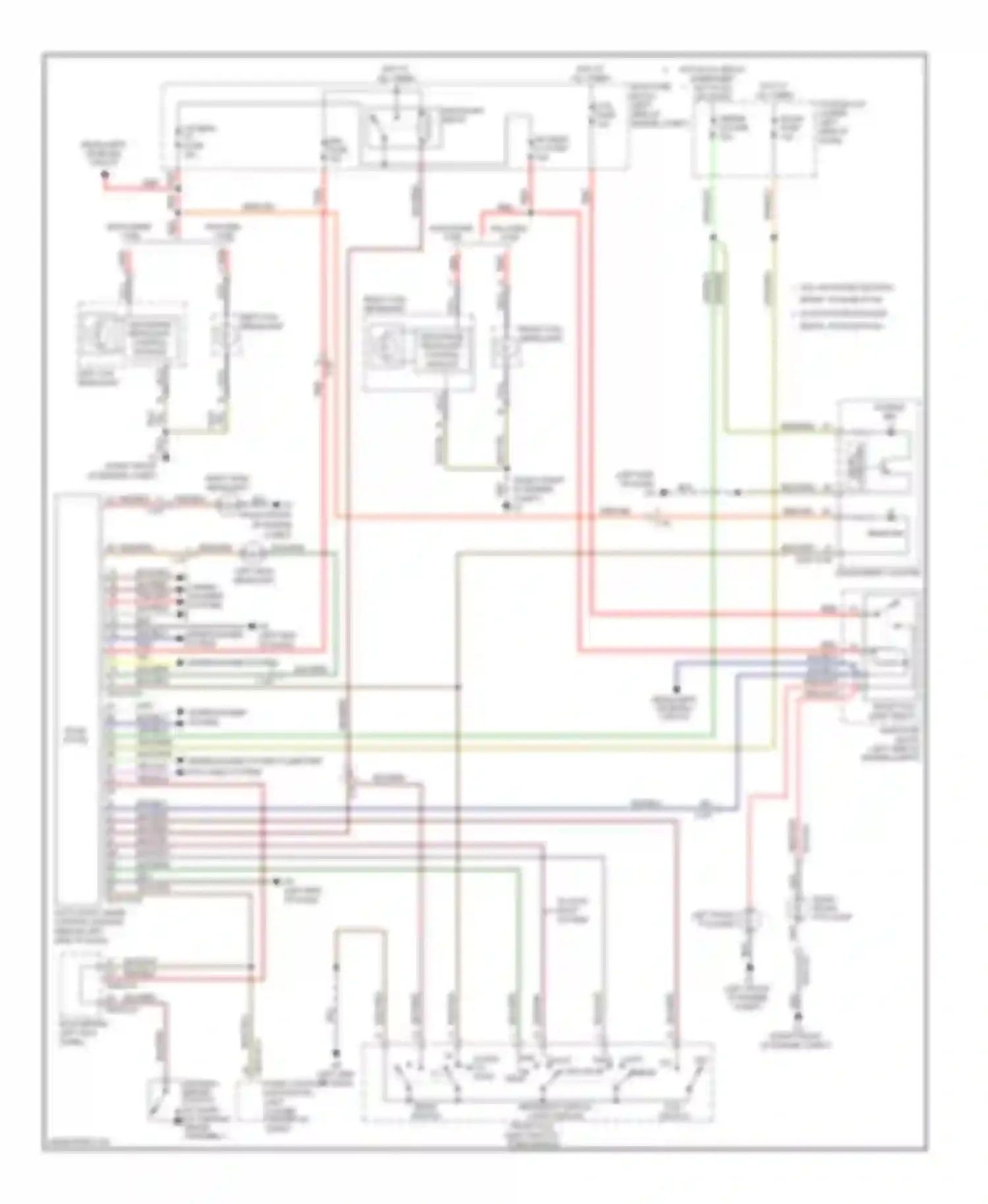 Wiring diagram (right front of engine for Mazda 6 GJ (2012-2015) (1 of 1)