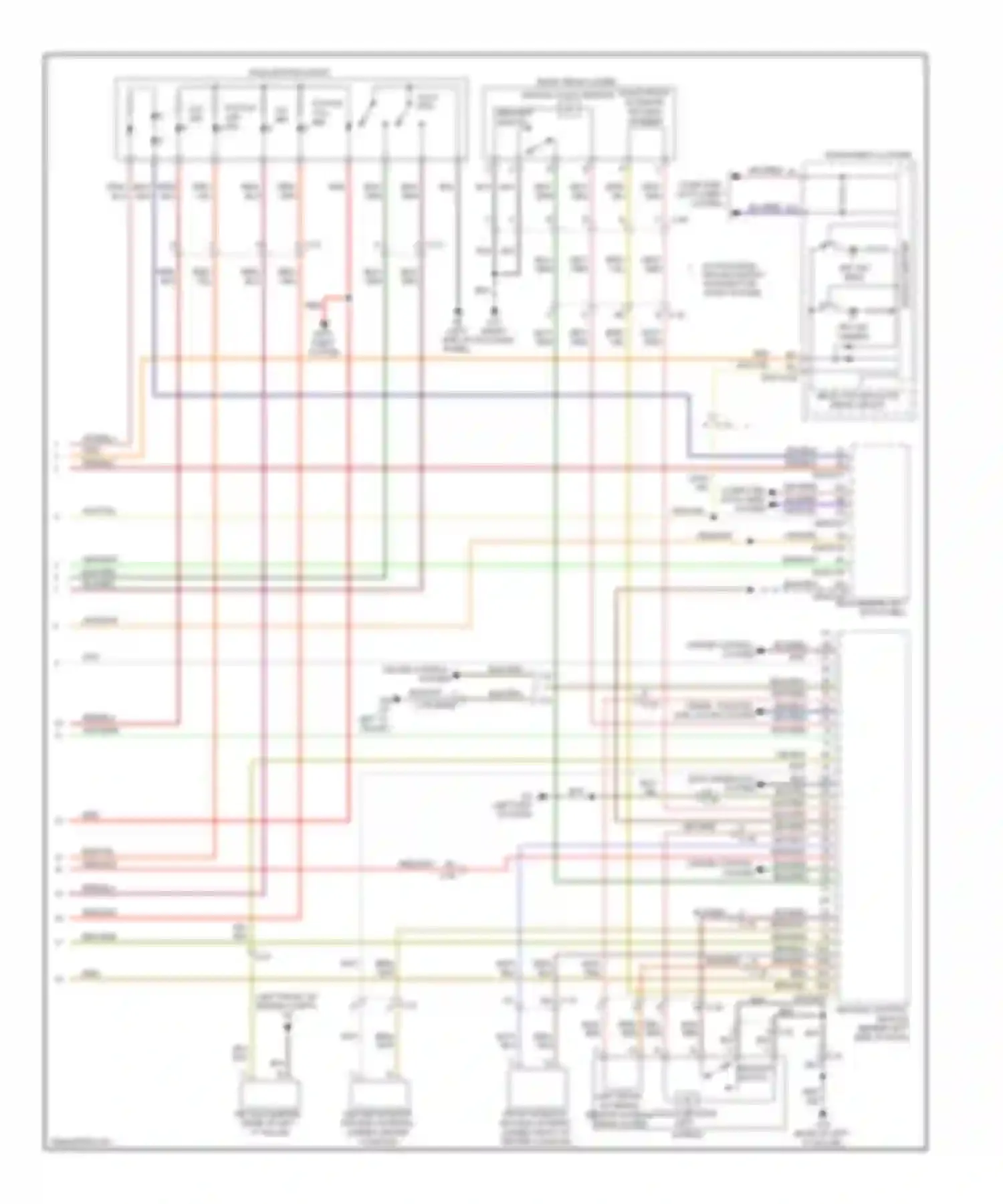 Wiring diagram shift interlock system for Mazda 6 GJ (2012-2015) (1 of 4)
