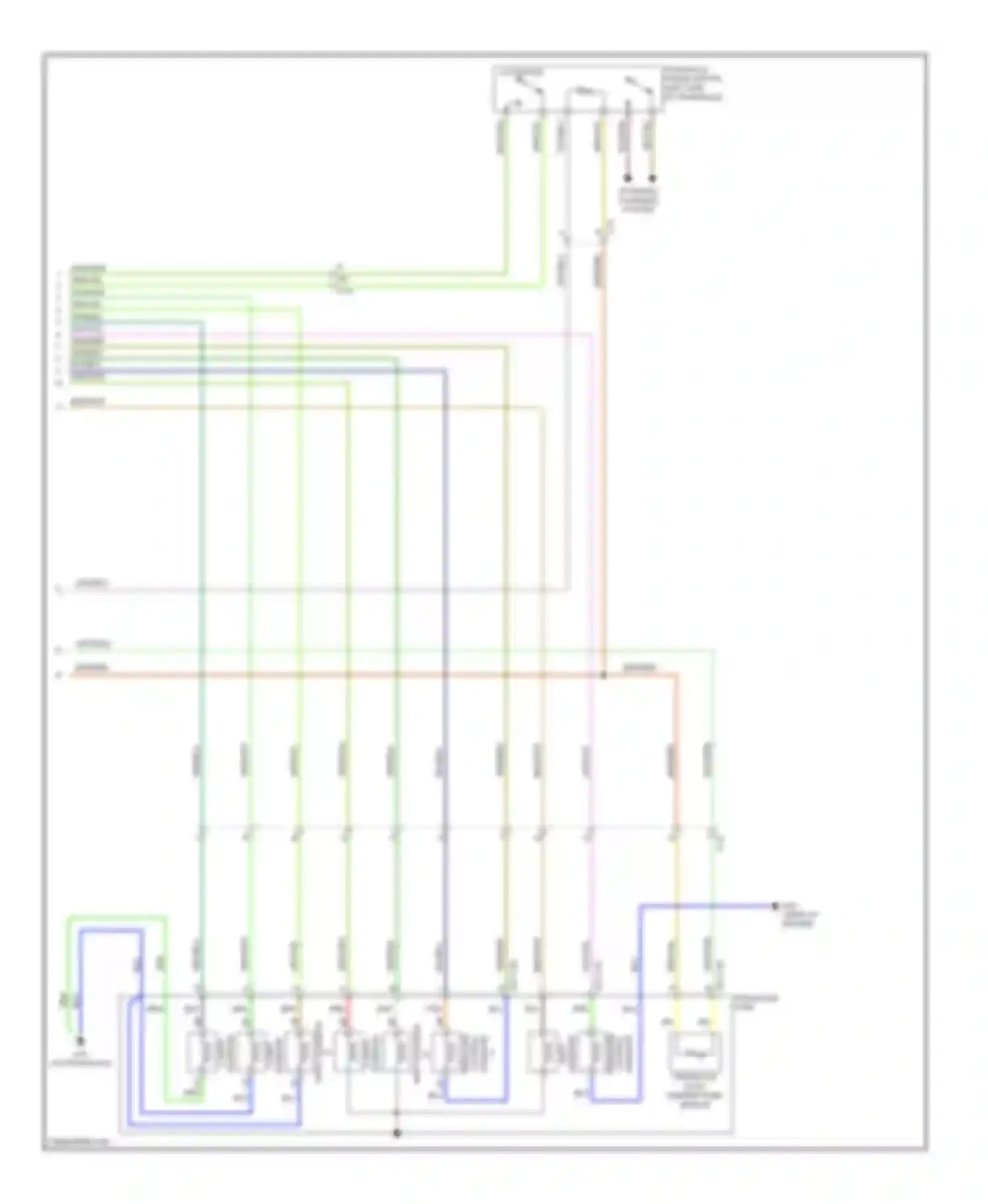 Wiring diagram transaxle range switch for Mazda 6 GJ (2012-2015) (1 of 1)