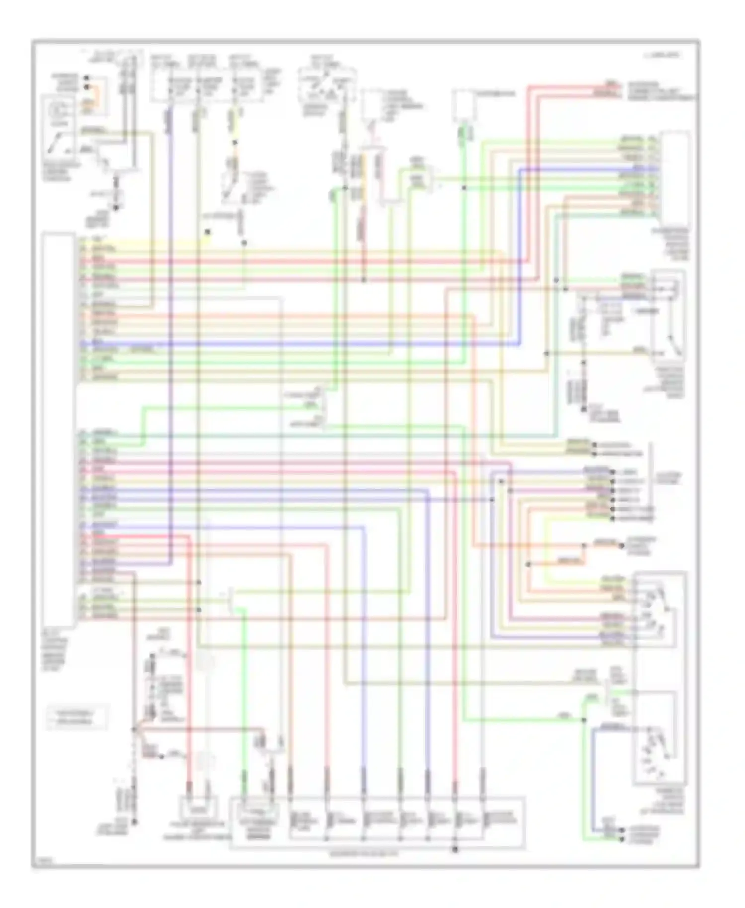 626 Mazda GD (1987-1996): 2.5l, transmission circuit