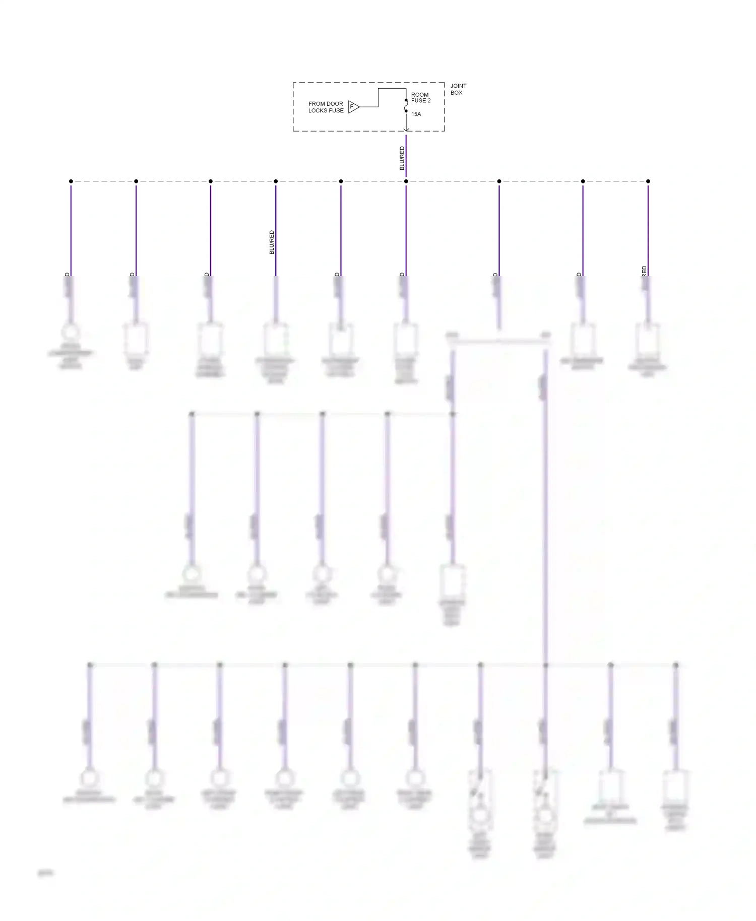 Mazda 626 GD (1987-1996) central processing unit wiring diagram  (4 of 7)