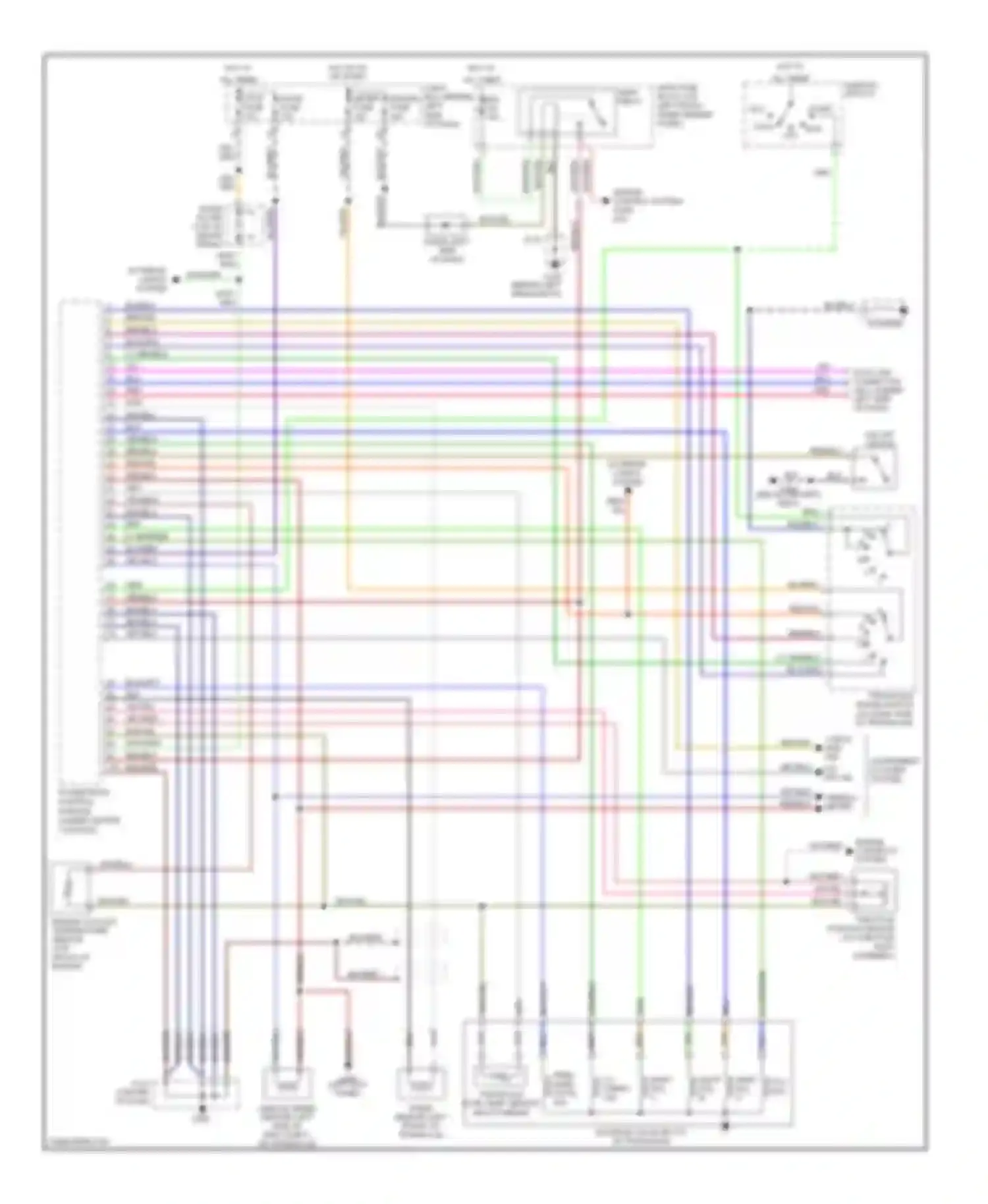 626 Mazda GF (1997-2002): 2.5l, a/t circuit