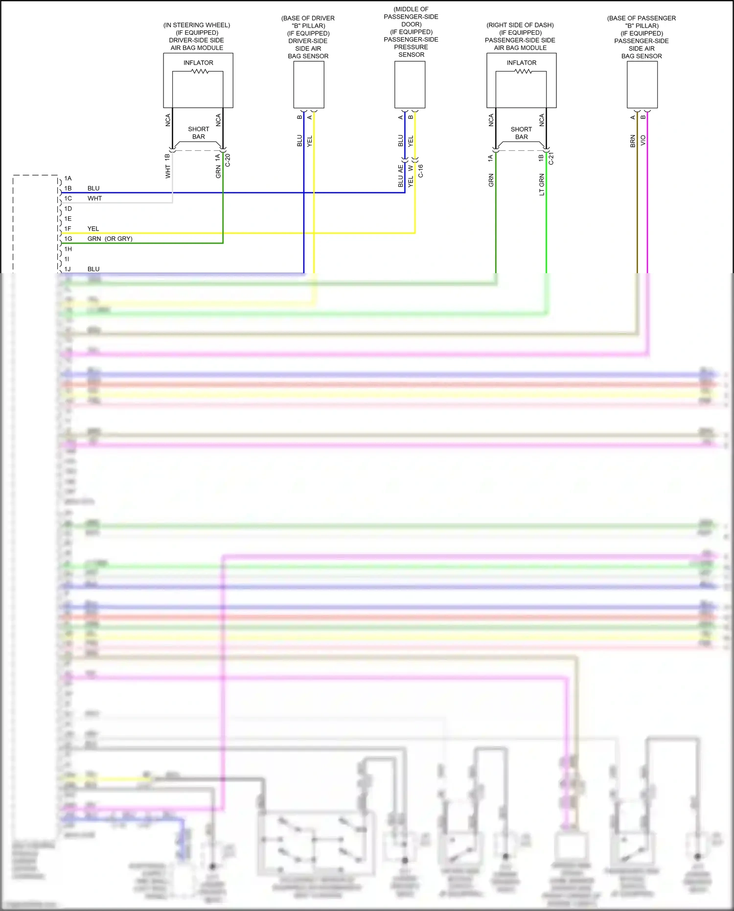 Wiring diagram blk for Mazda CX-3 I facelift (2018-2024) (109 of 127)