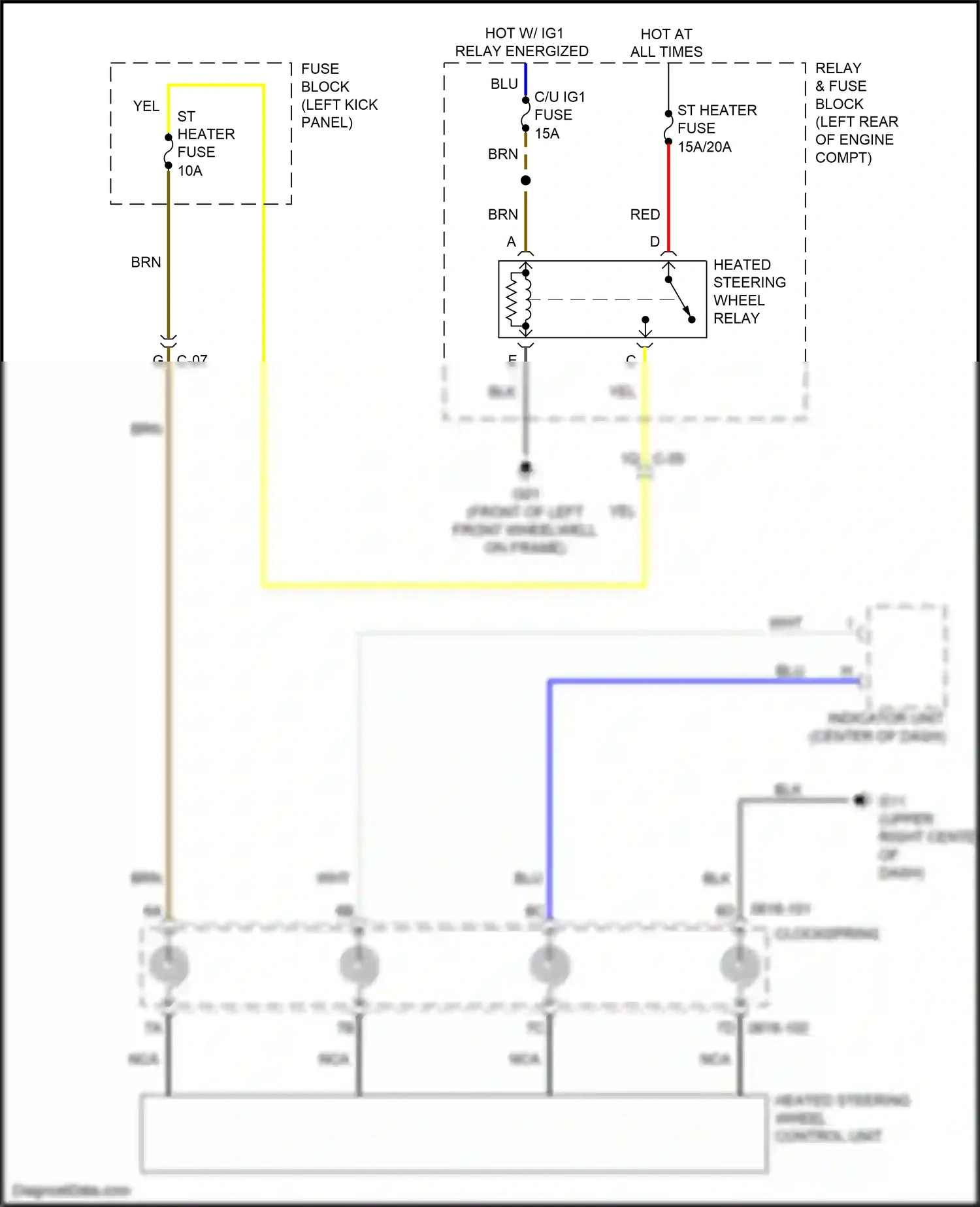 Wiring diagram blk for Mazda CX-3 I facelift (2018-2024) (107 of 127)