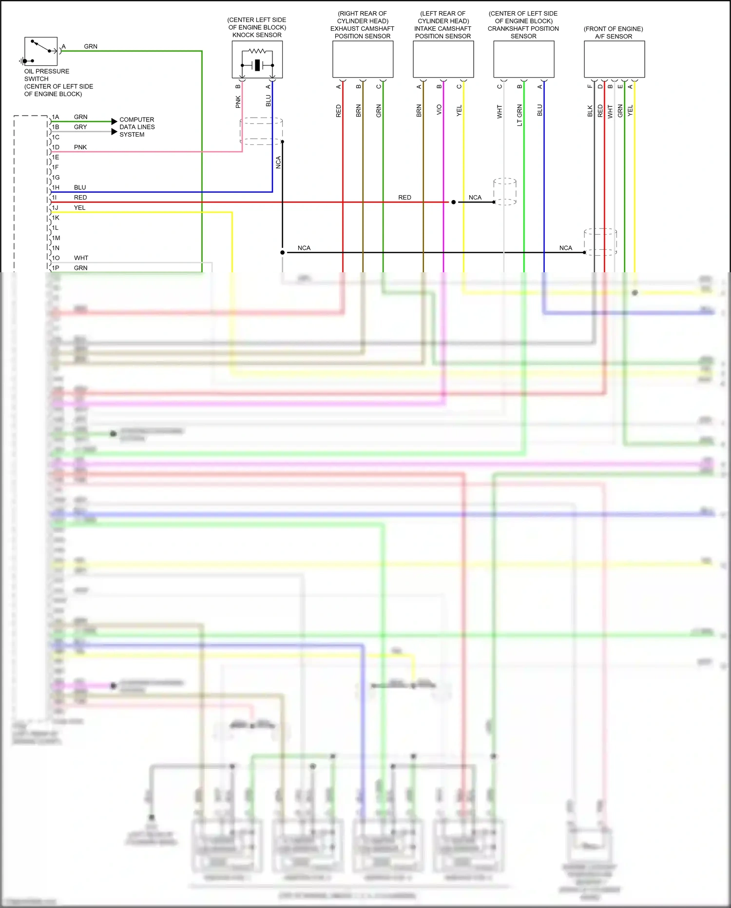 Wiring diagram blu for Mazda CX-3 I facelift (2018-2024) (128 of 132)