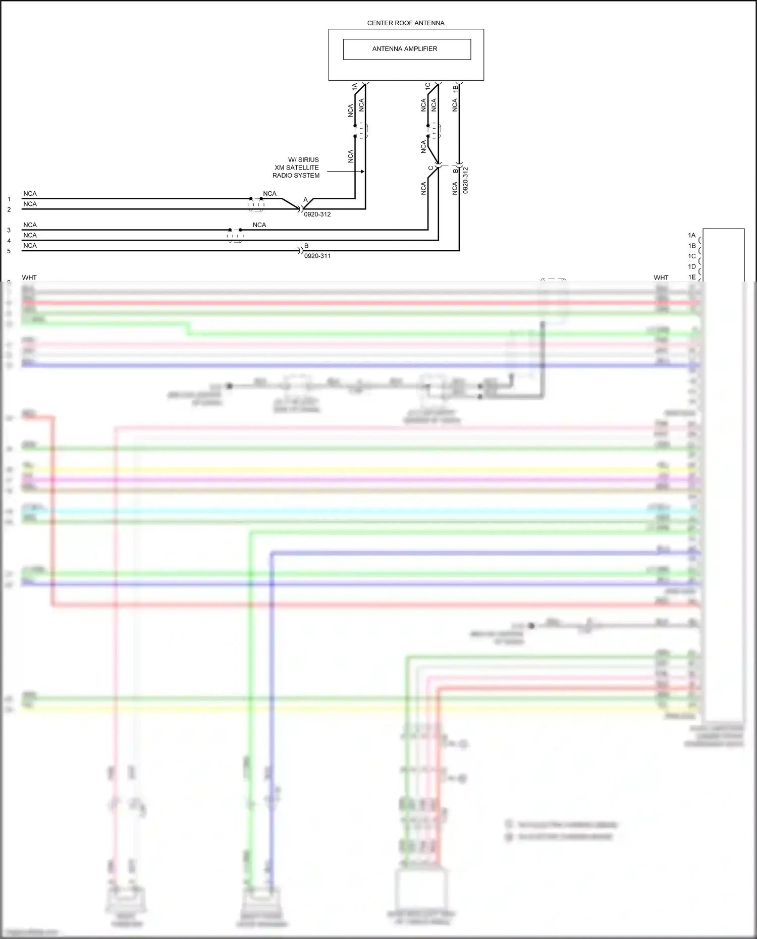 Wiring diagram blu for Mazda CX-3 I facelift (2018-2024) (34 of 132)
